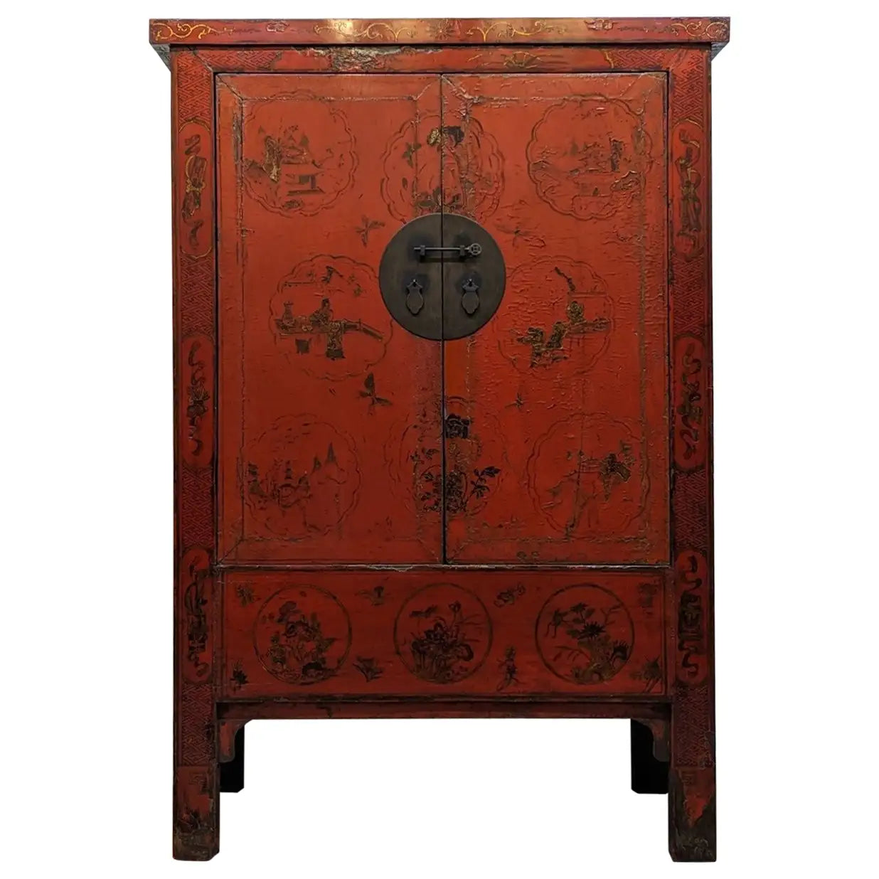 Chinese Antique Wedding Cabinet
