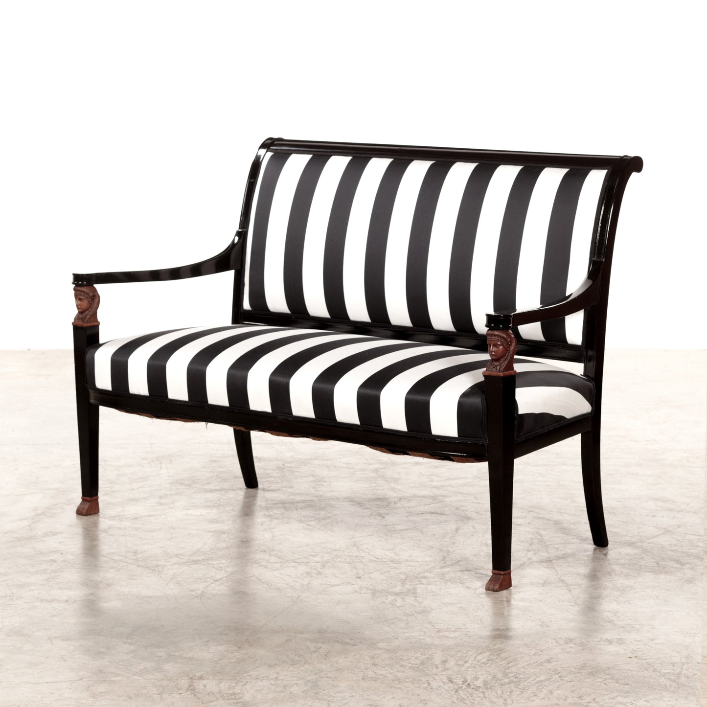 Antique Empire Sofa Settee