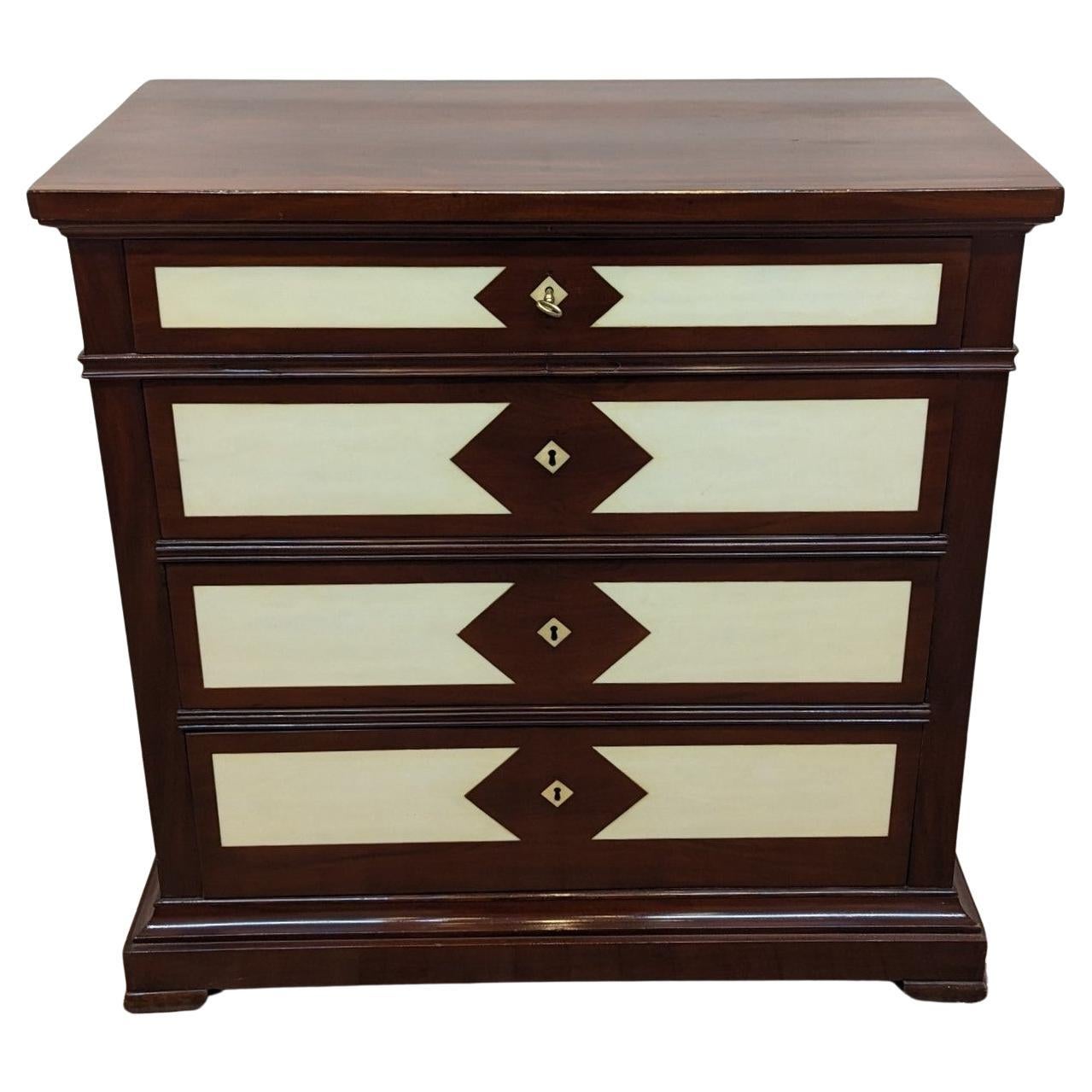Danish Empire Chest of Drawers