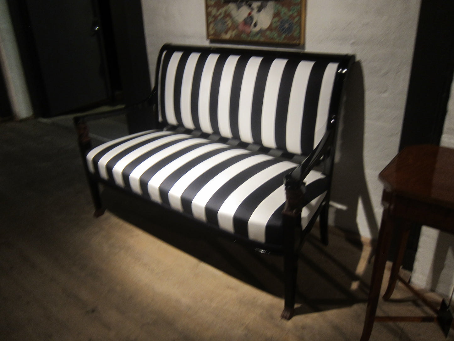 Antique Empire Sofa Settee