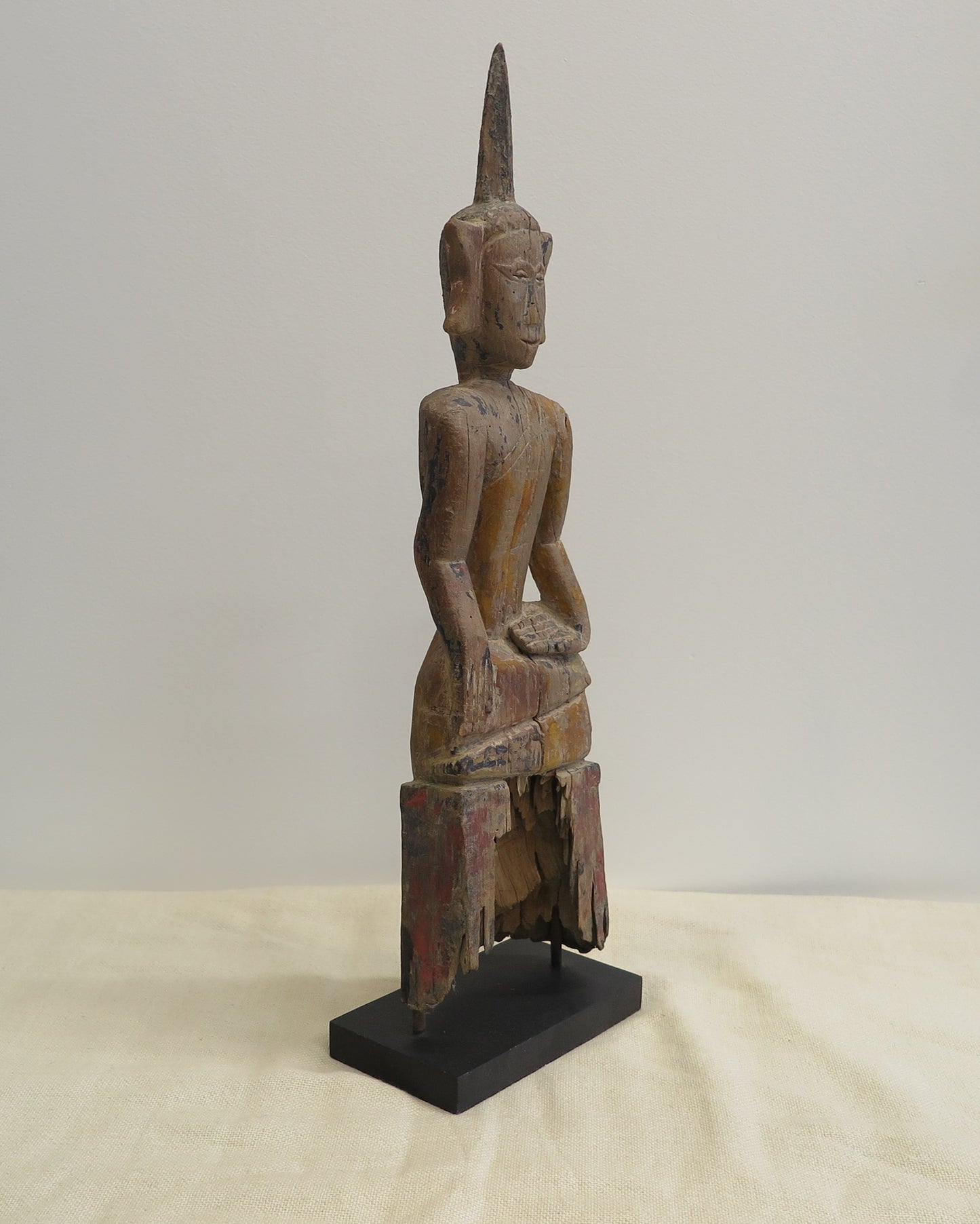 Antique Laos Buddha Statue