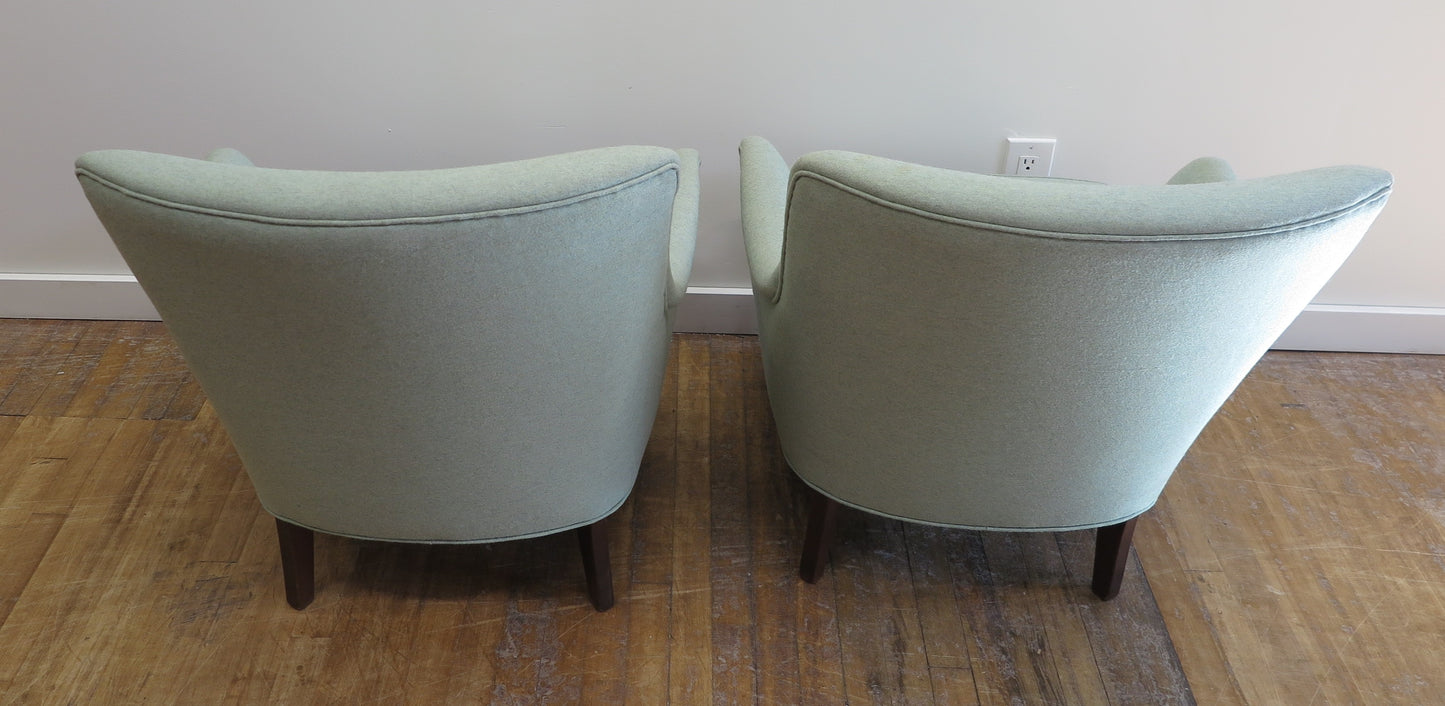 Peter Hvidt & Orla Mölgaard Nielsen Lounge Chairs model 1748