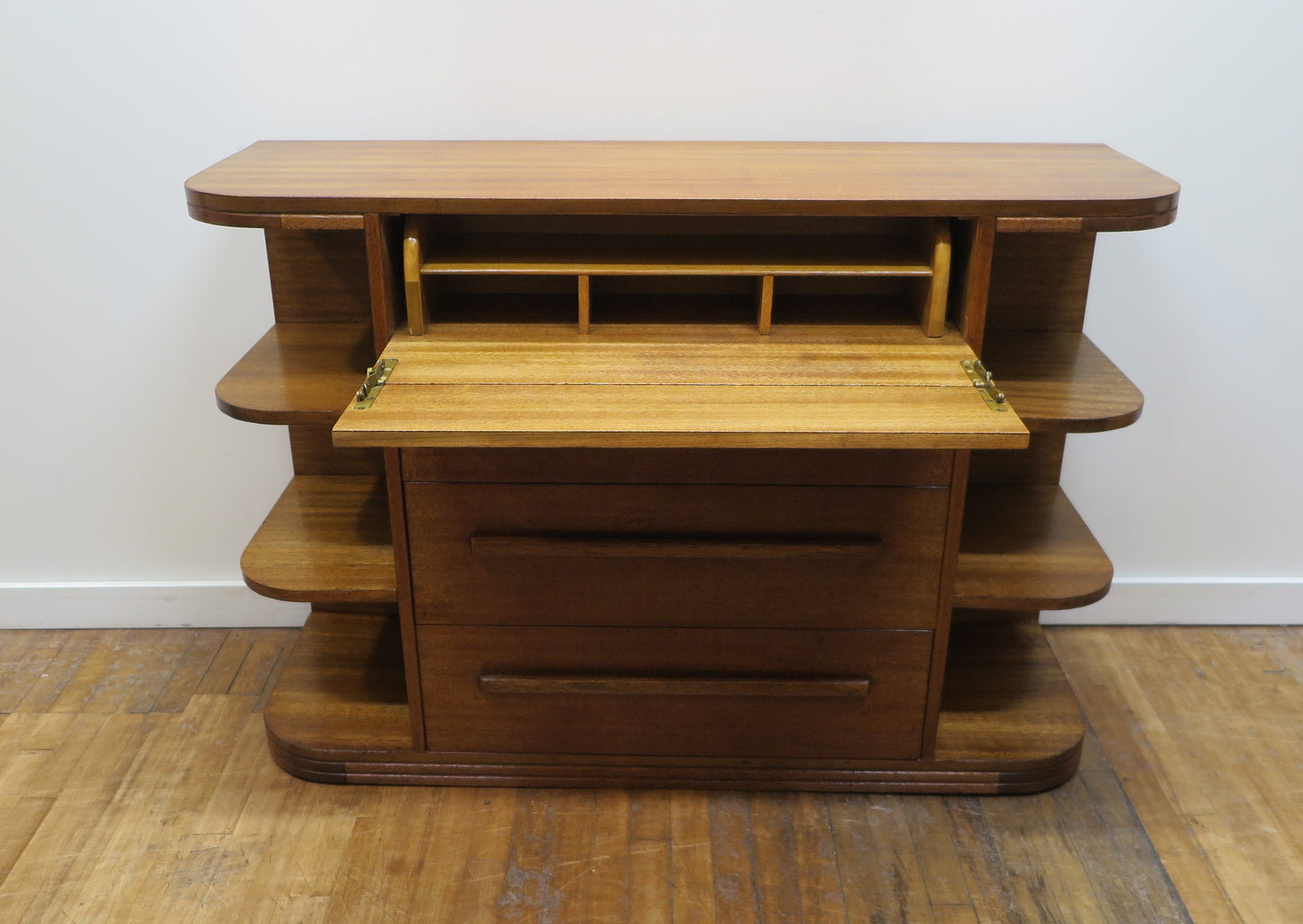 Mid Century Chest of Drawers with Secretary