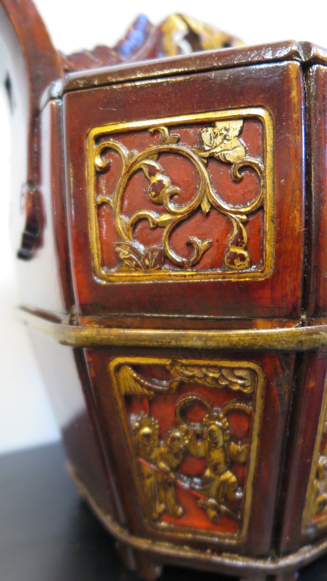 Antique Chinese Tea Pot Caddy