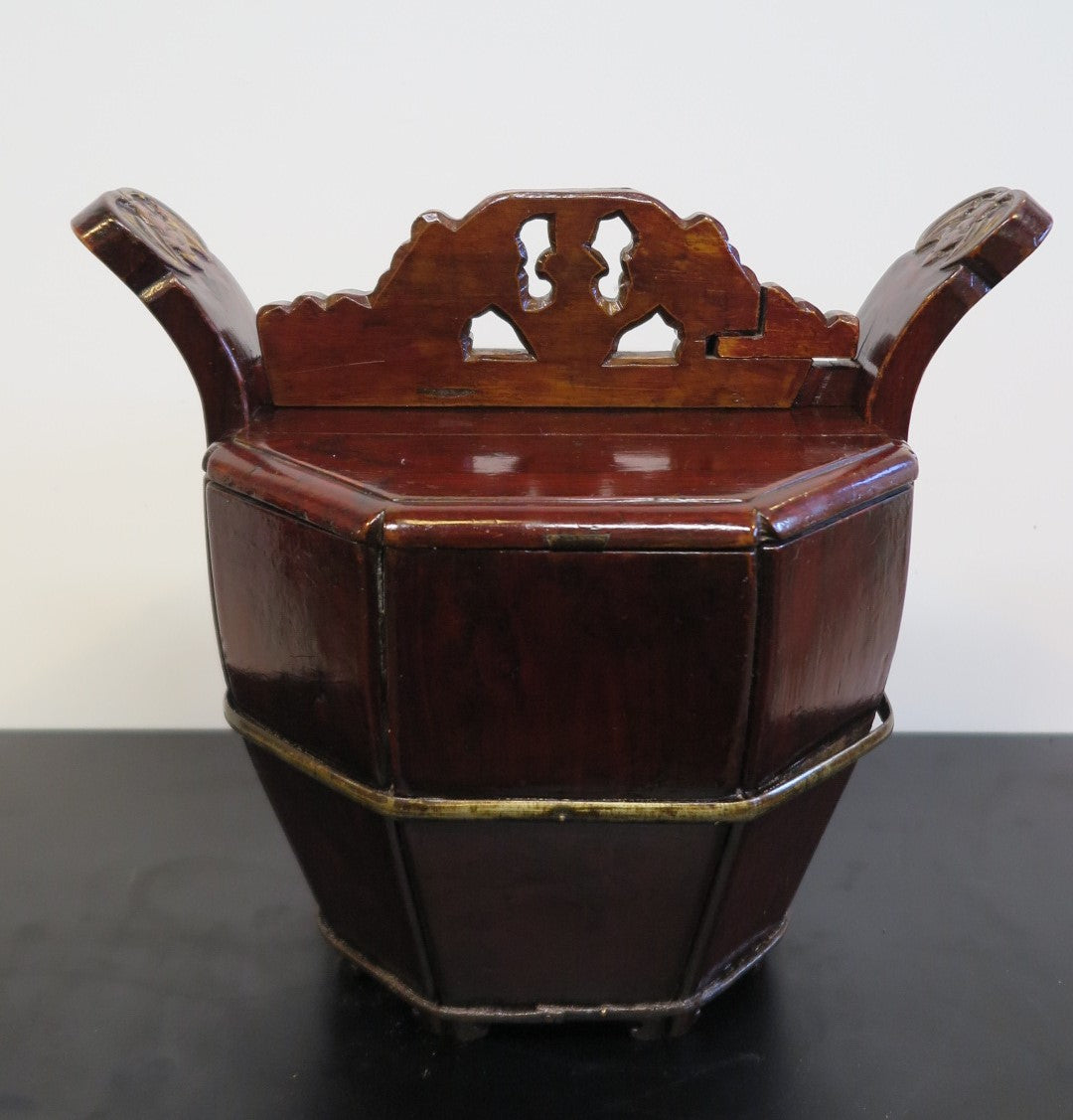 Antique Chinese Tea Pot Caddy