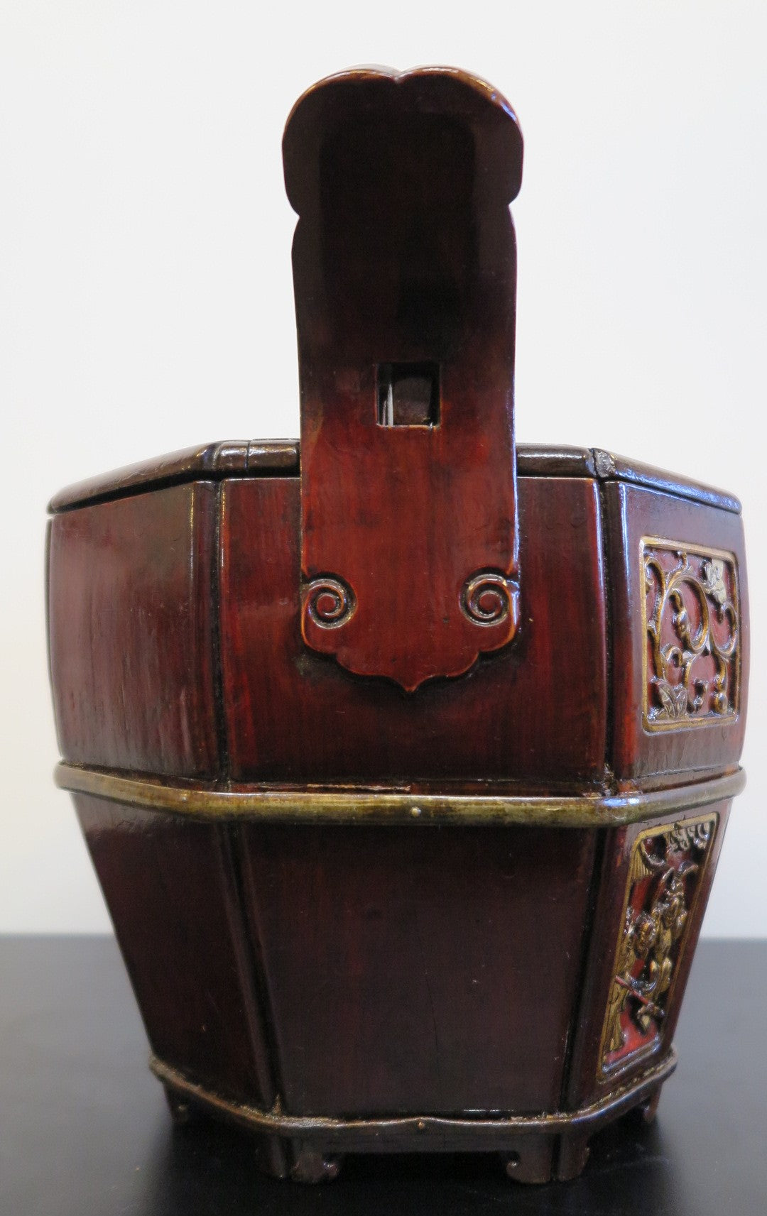 Antique Chinese Tea Pot Caddy