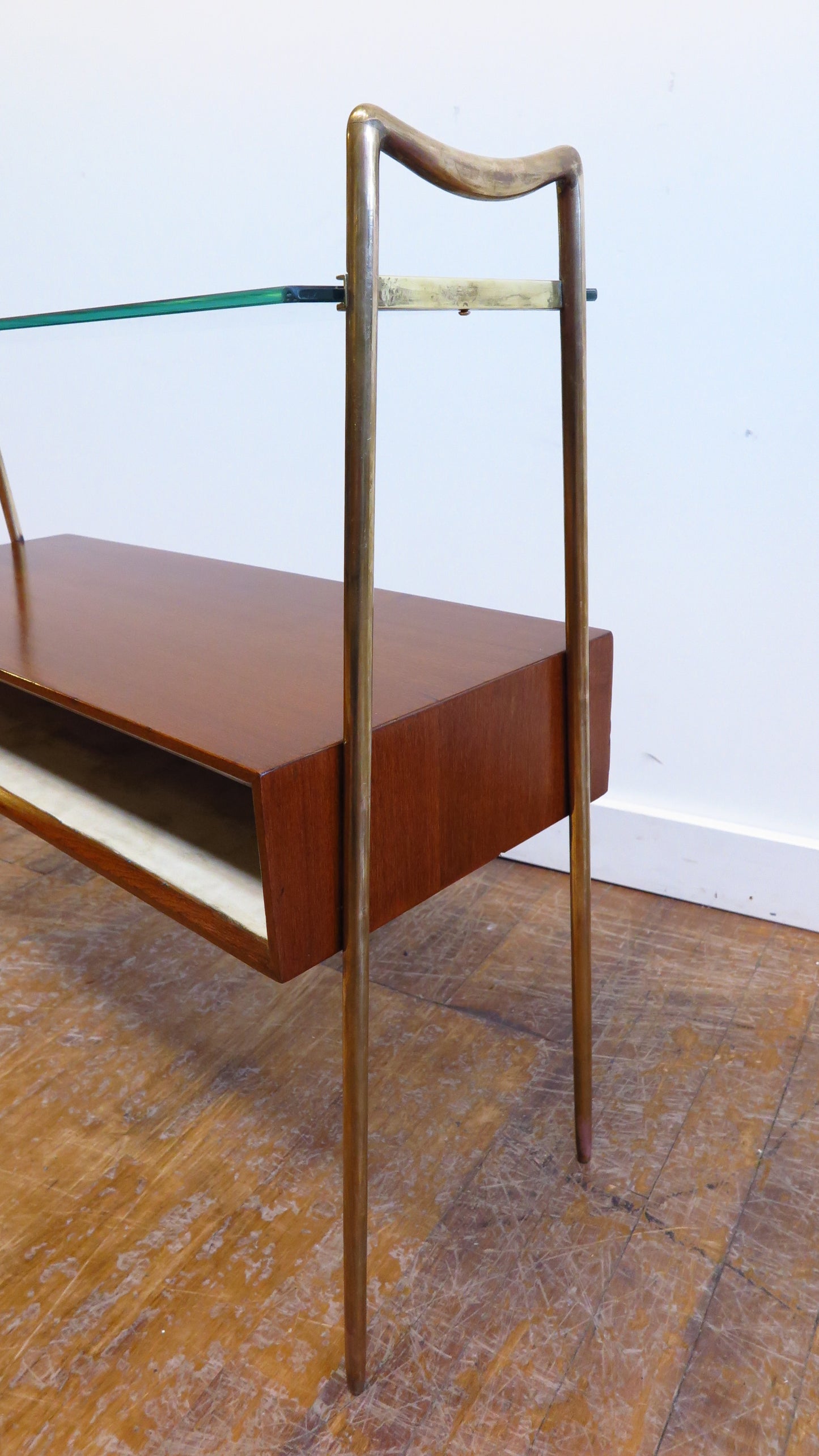 Mid Century Italian Tiered Side Table