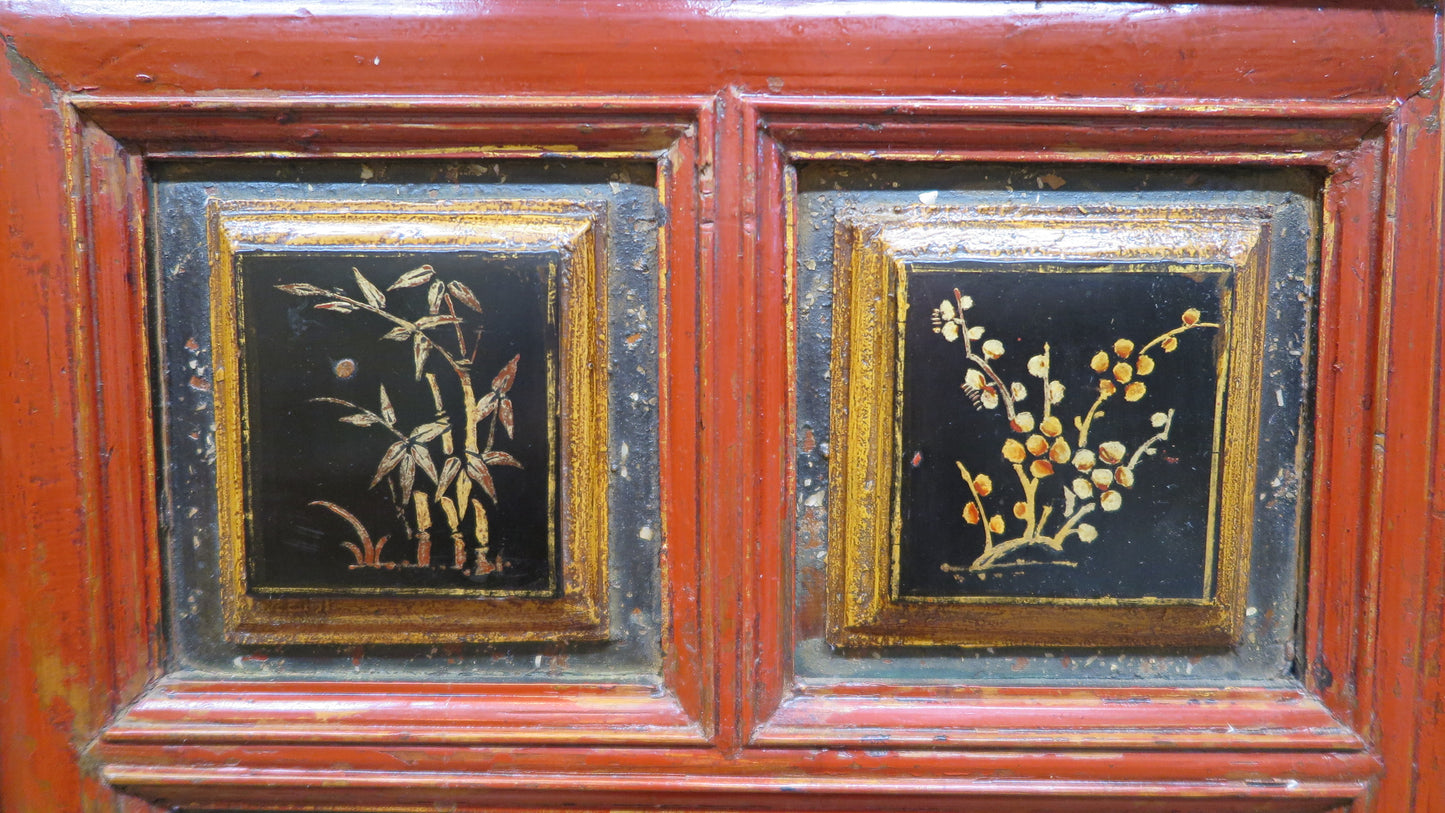 19th Century Tapered Chinese Cabinet