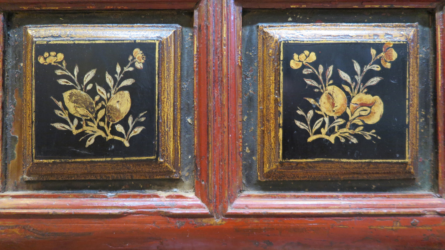 19th Century Tapered Chinese Cabinet