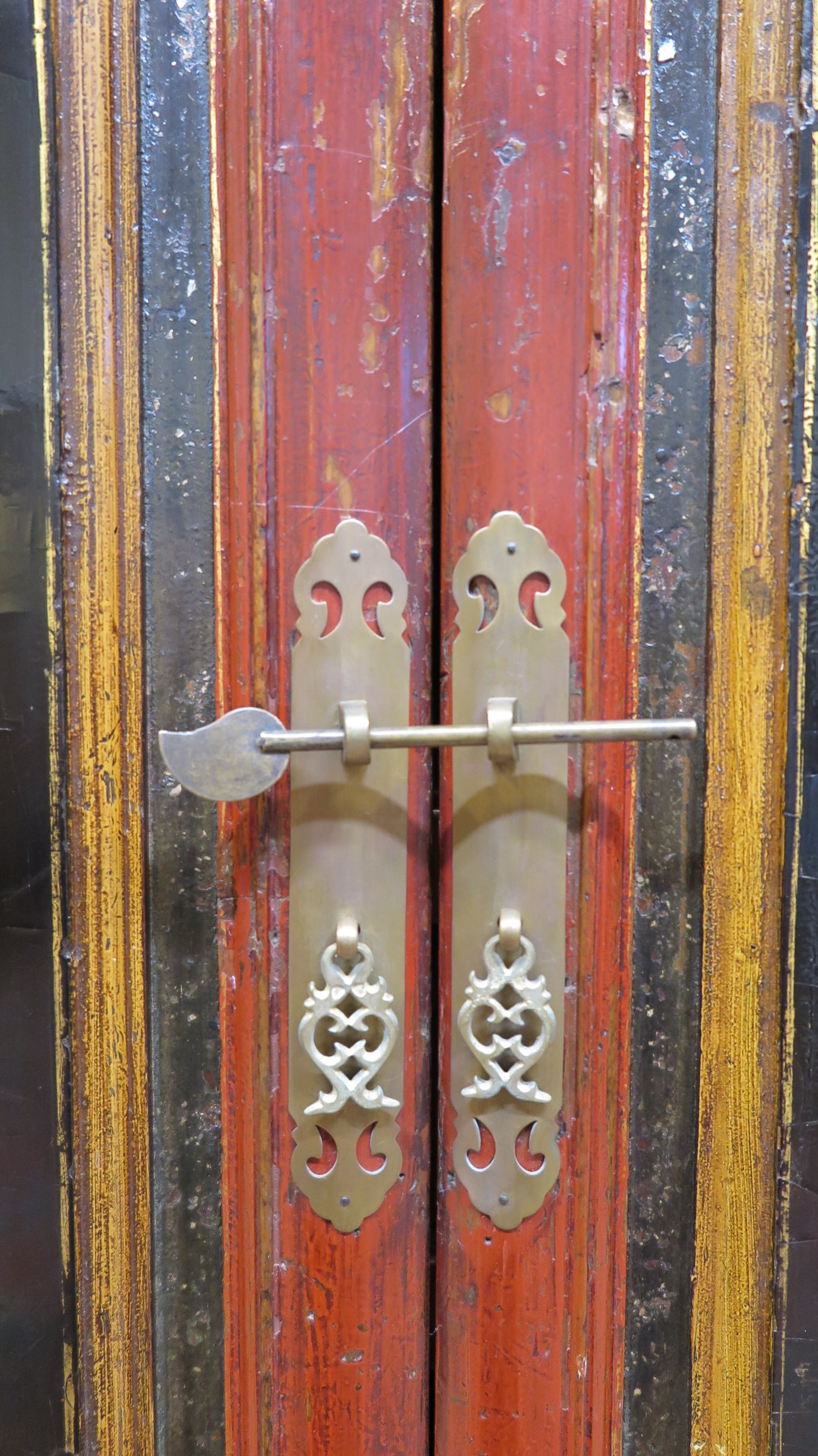 19th Century Tapered Chinese Cabinet