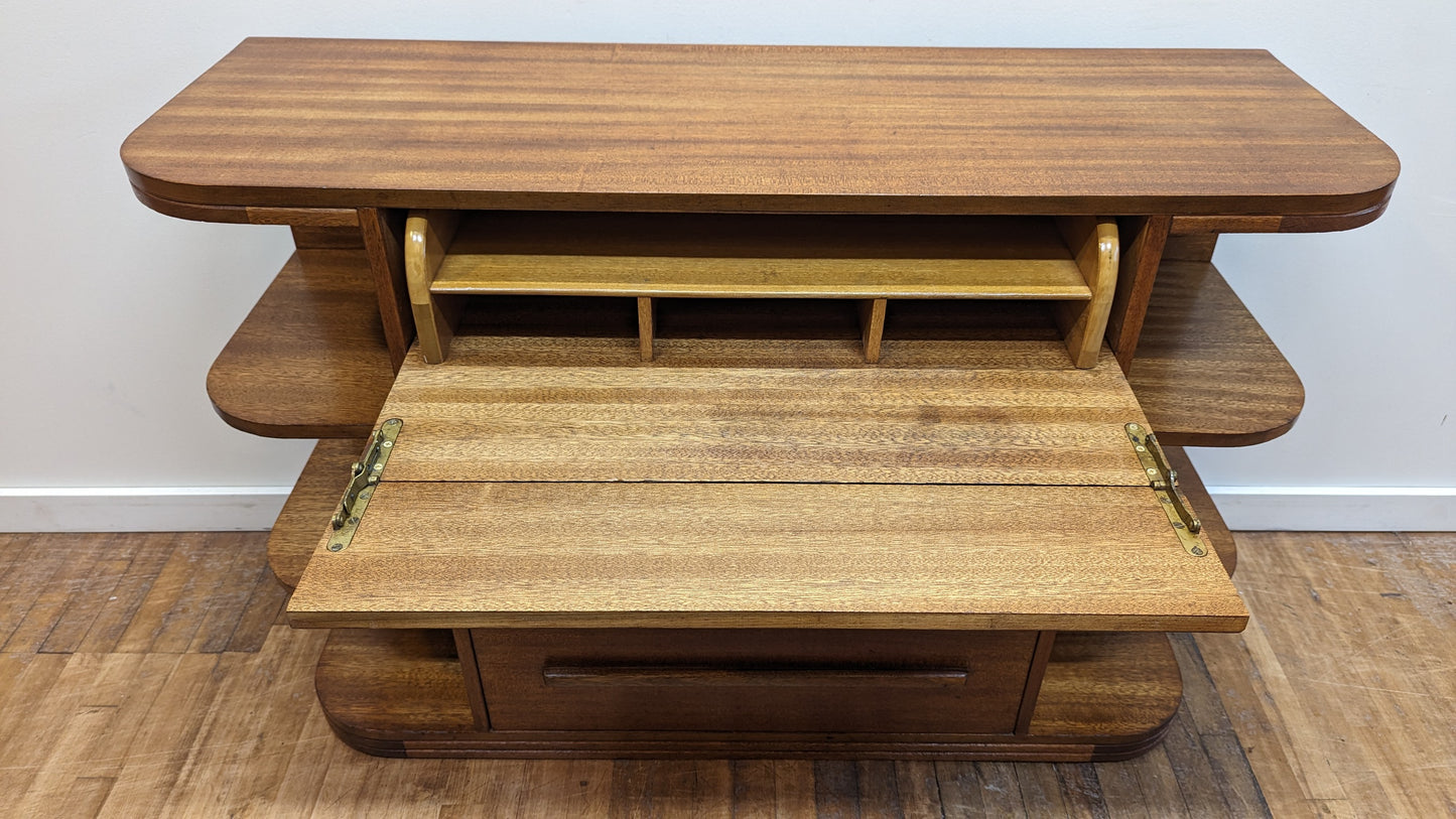 Mid Century Chest of Drawers with Secretary