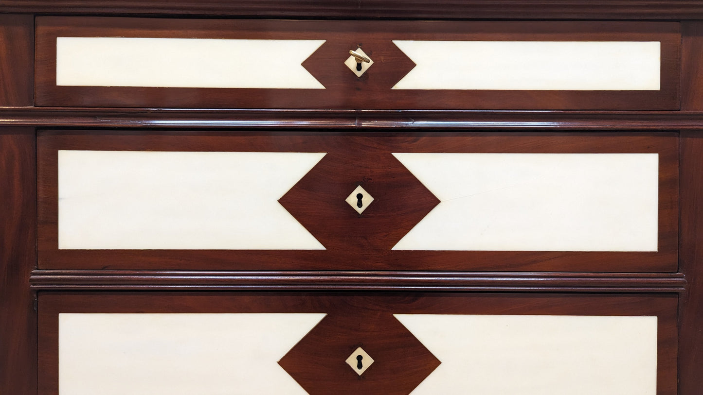 Danish Empire Chest of Drawers