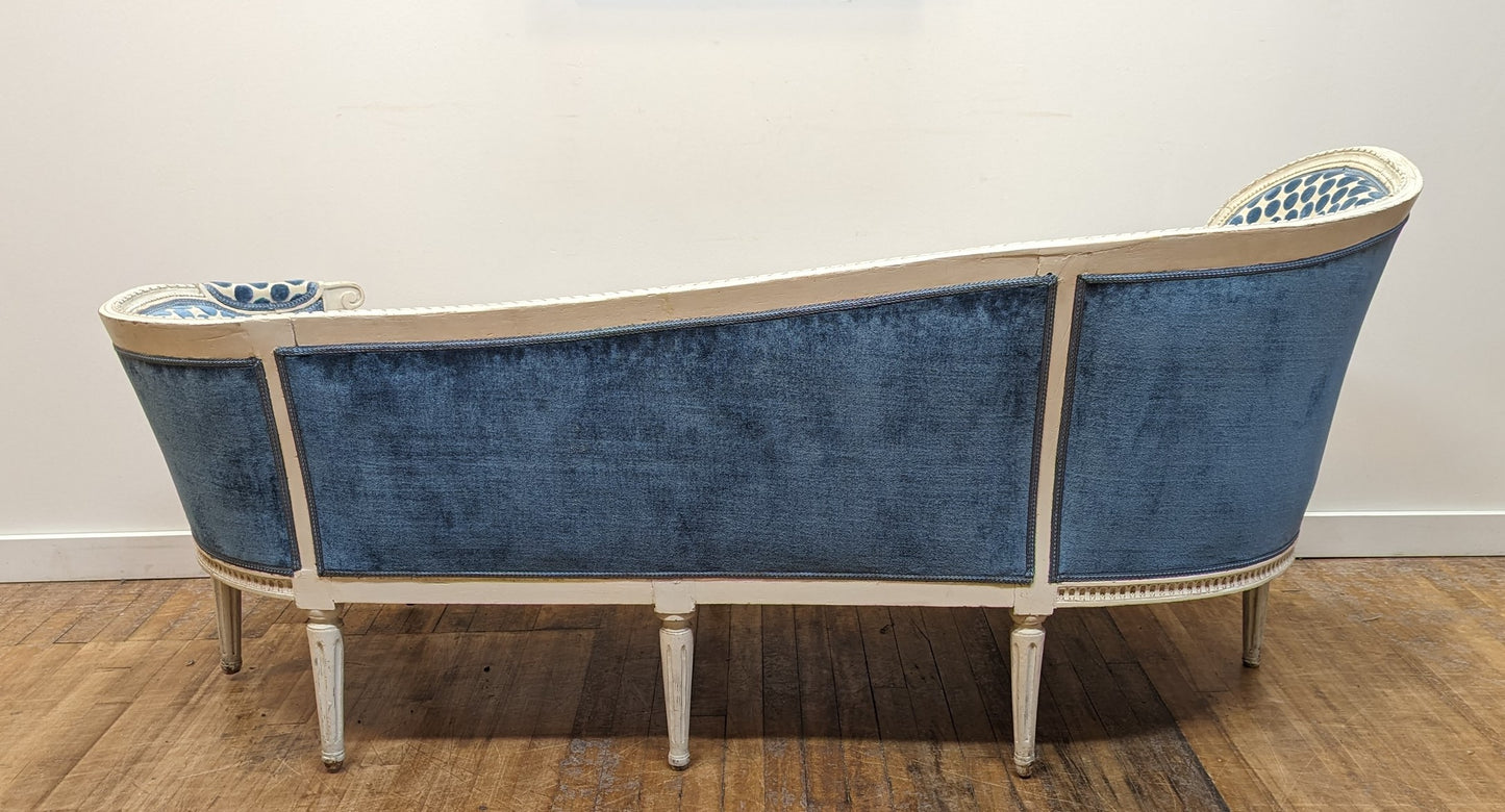 French Chaise Longue Louis XVI