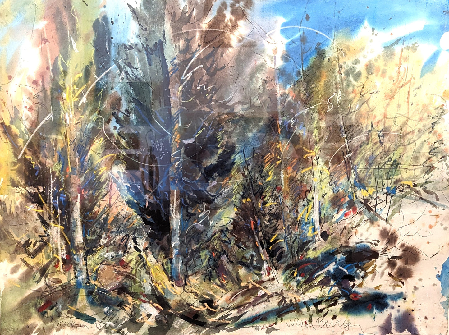W. Carl Burger Painting
