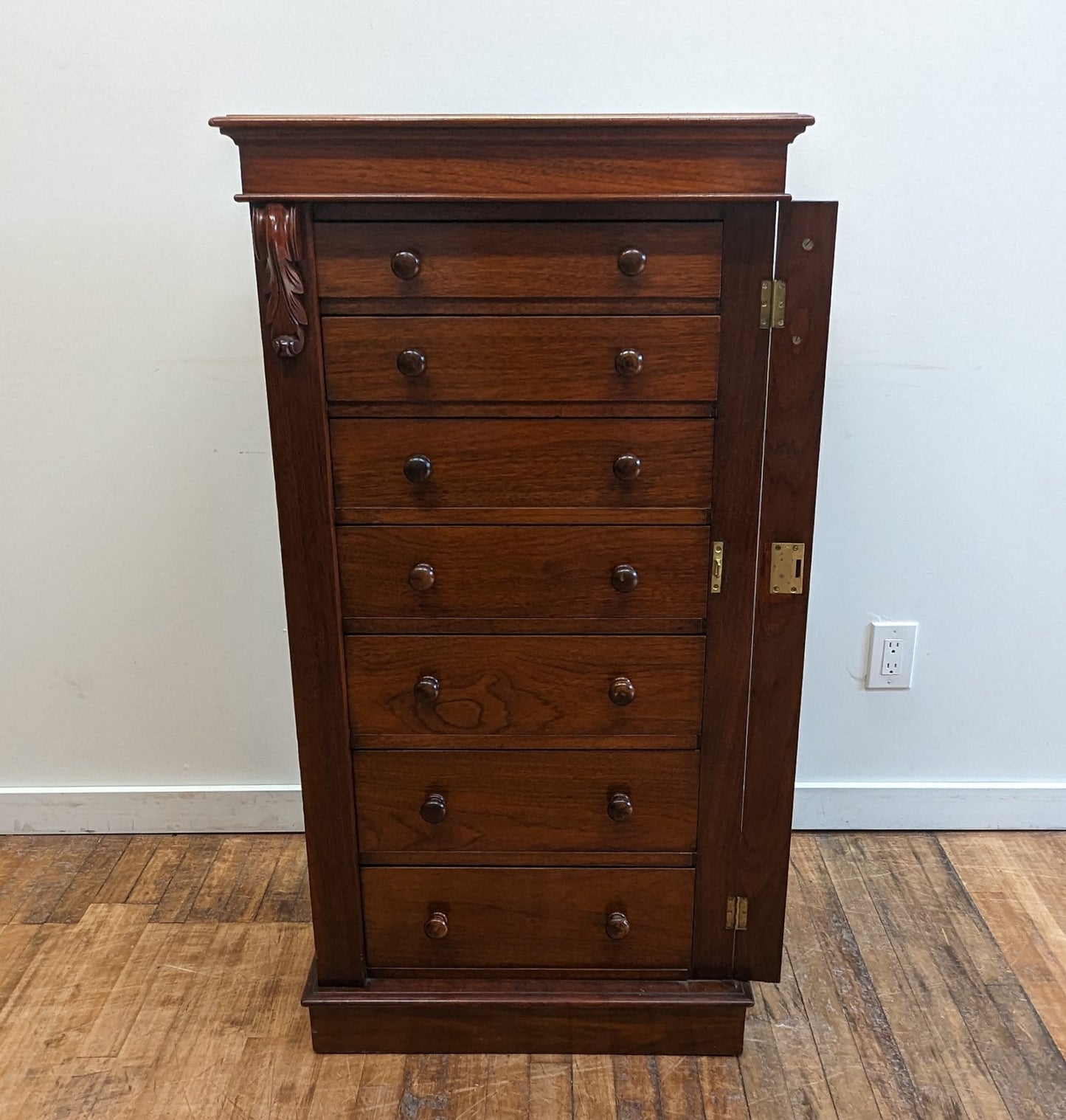 19th Century Wellington Chest of Drawers