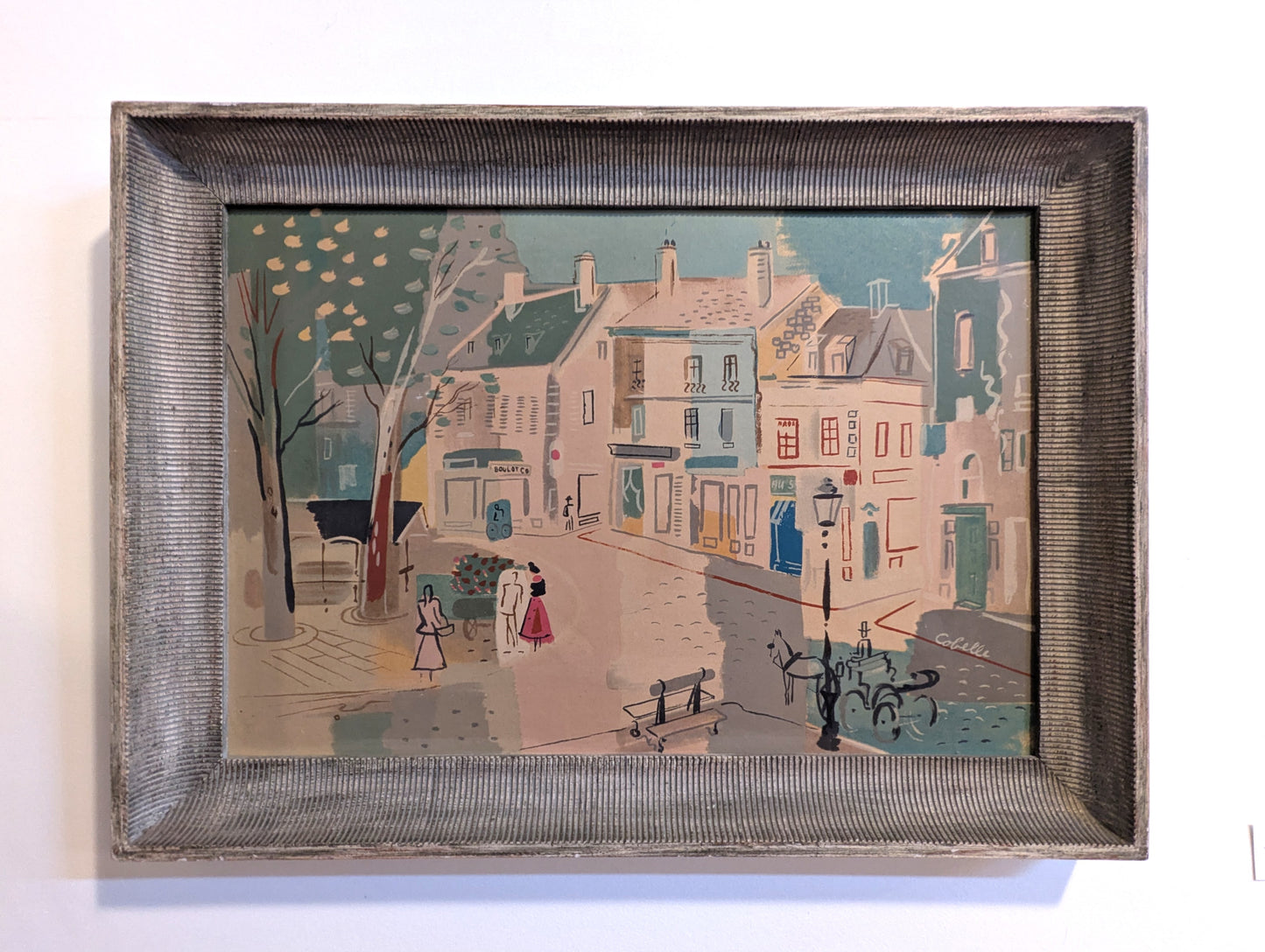 Charles Cobelle Painting on Board