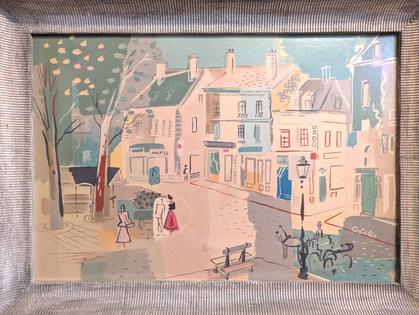Charles Cobelle Painting on Board