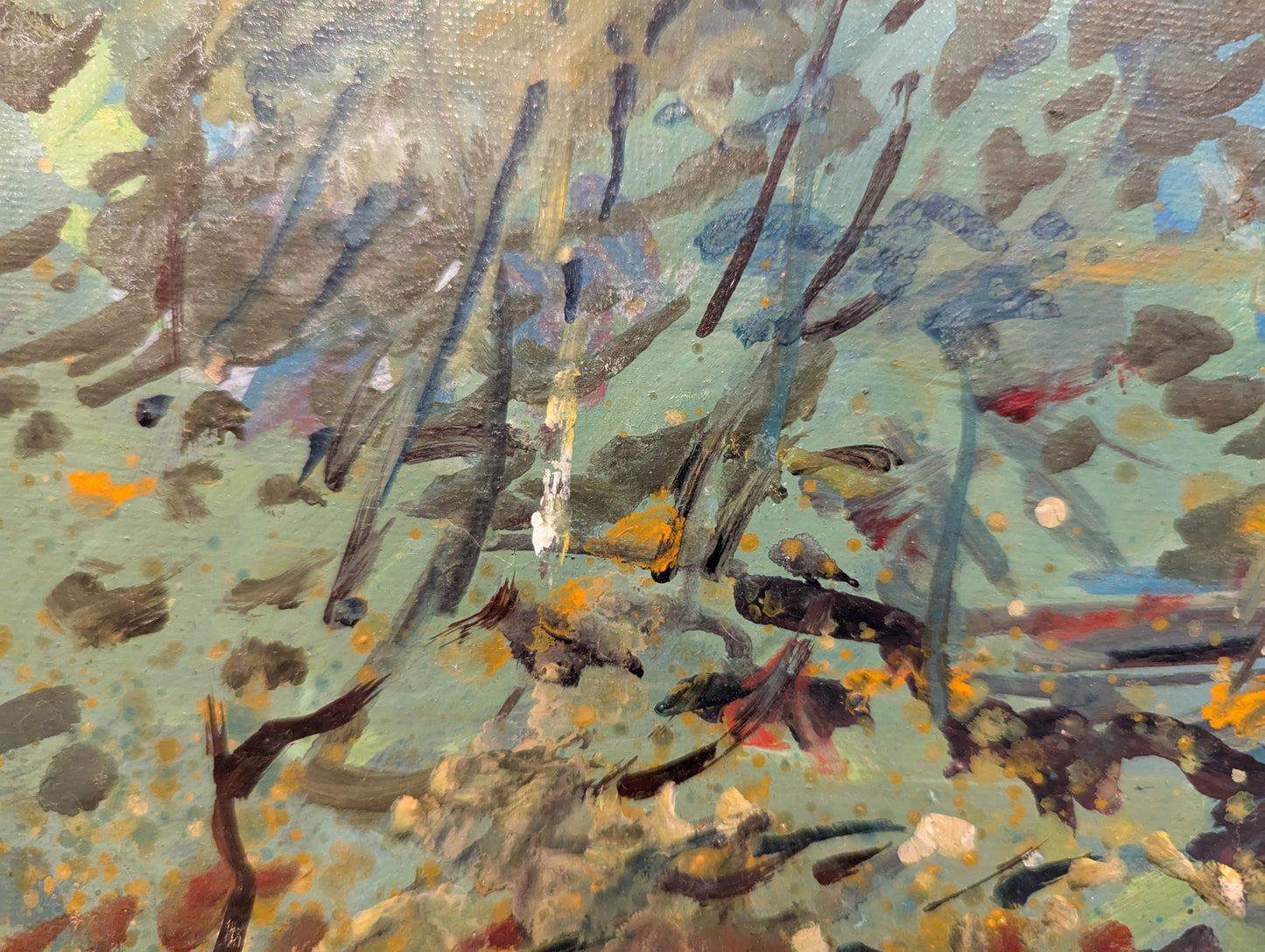 W. Carl Burger Painting "Woodlands"