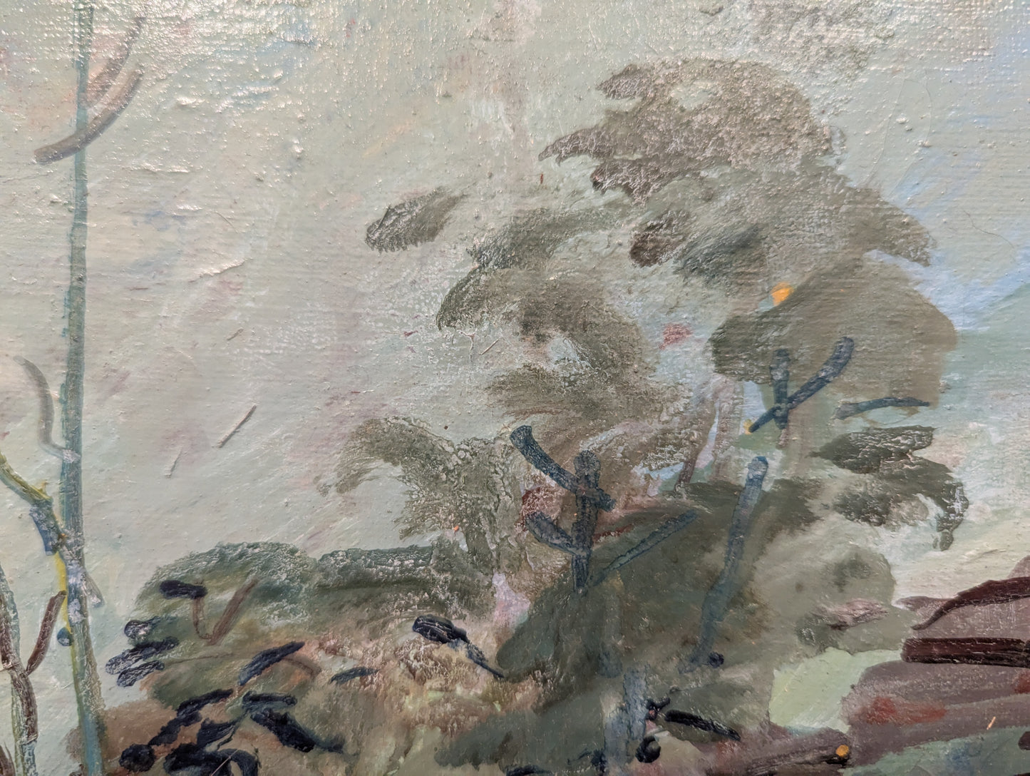 W. Carl Burger Painting "Woodlands"