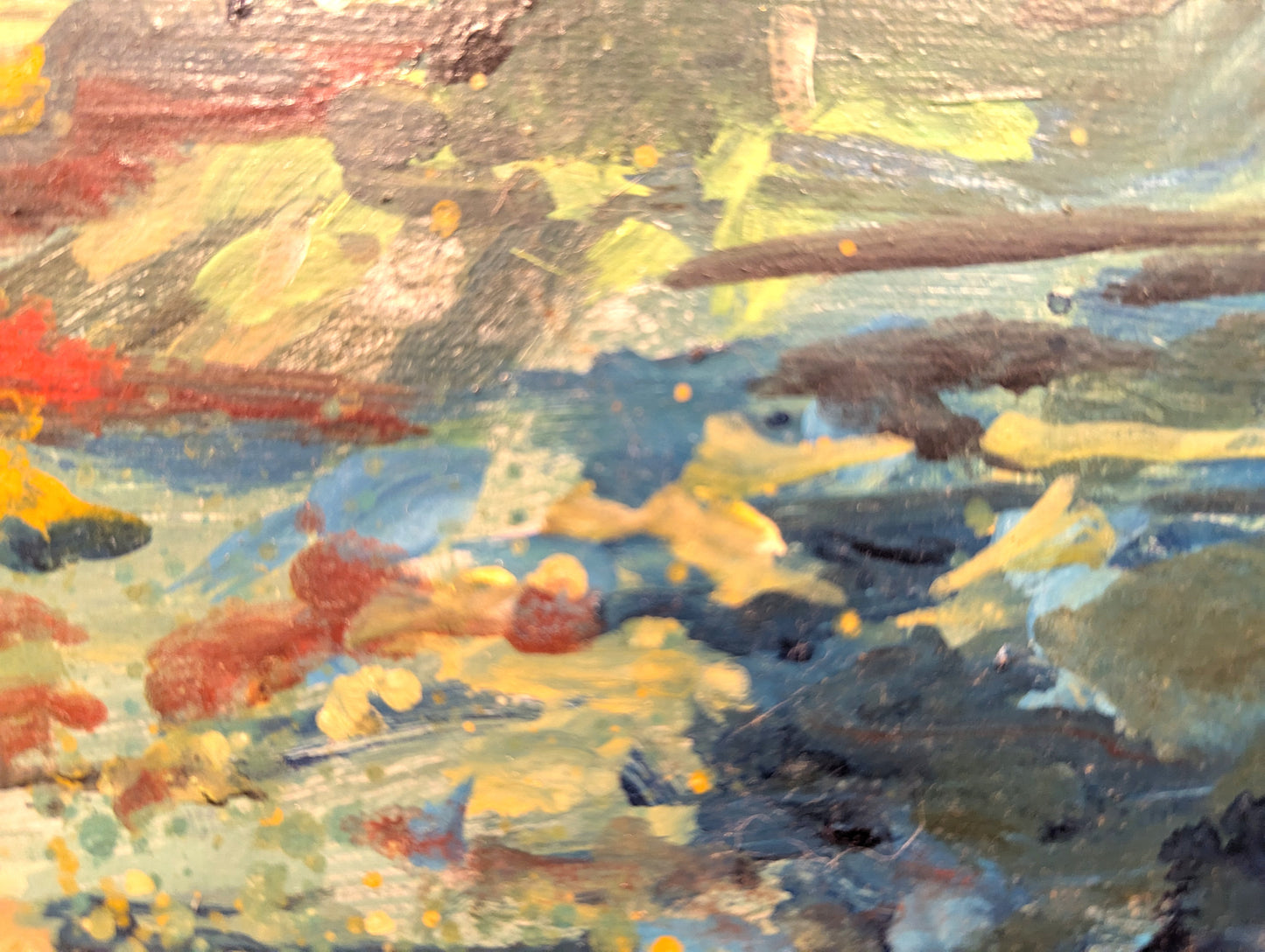 W. Carl Burger Painting "Woodlands"