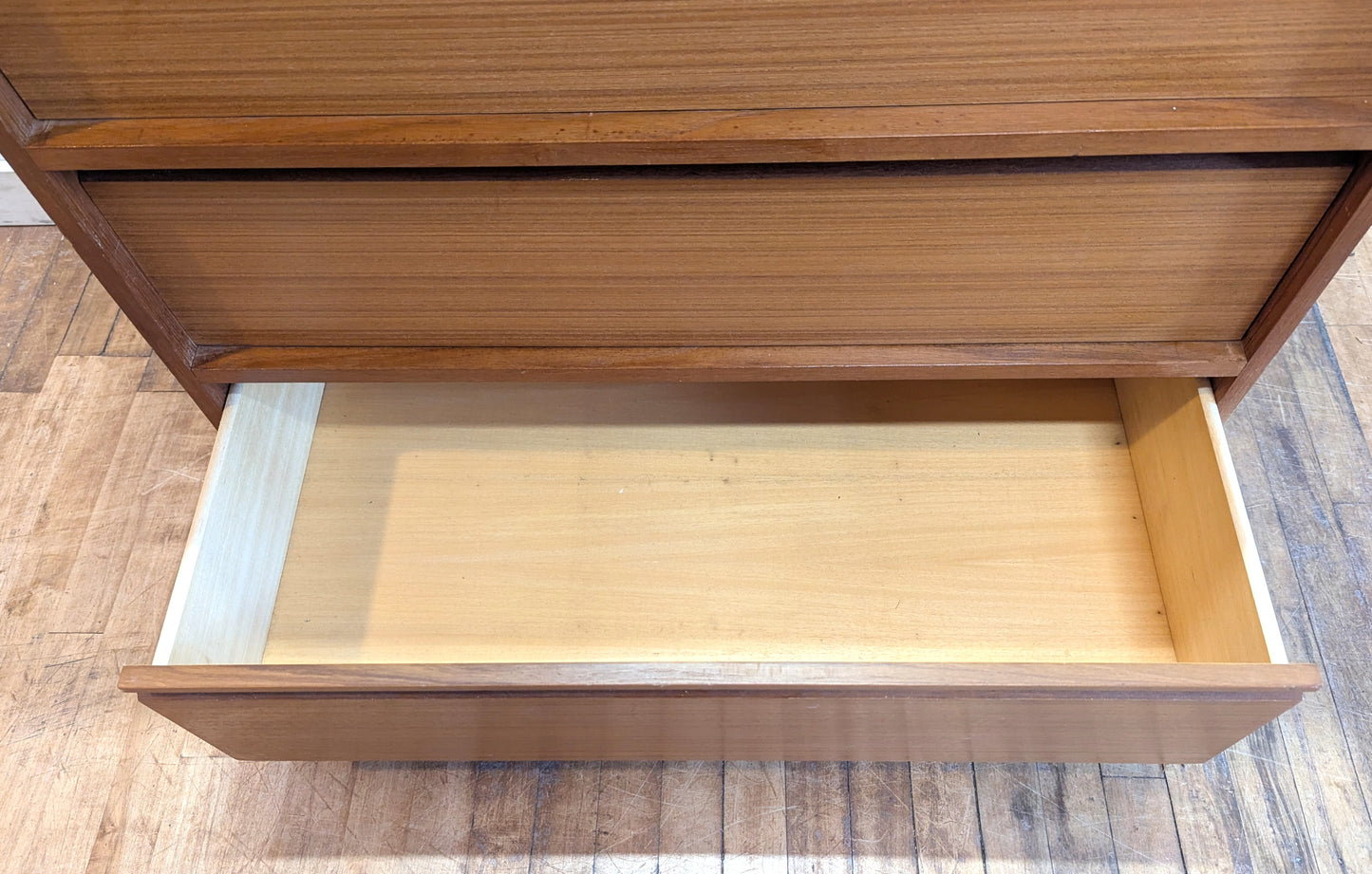 Danish Mid Century Modern Teak Dresser