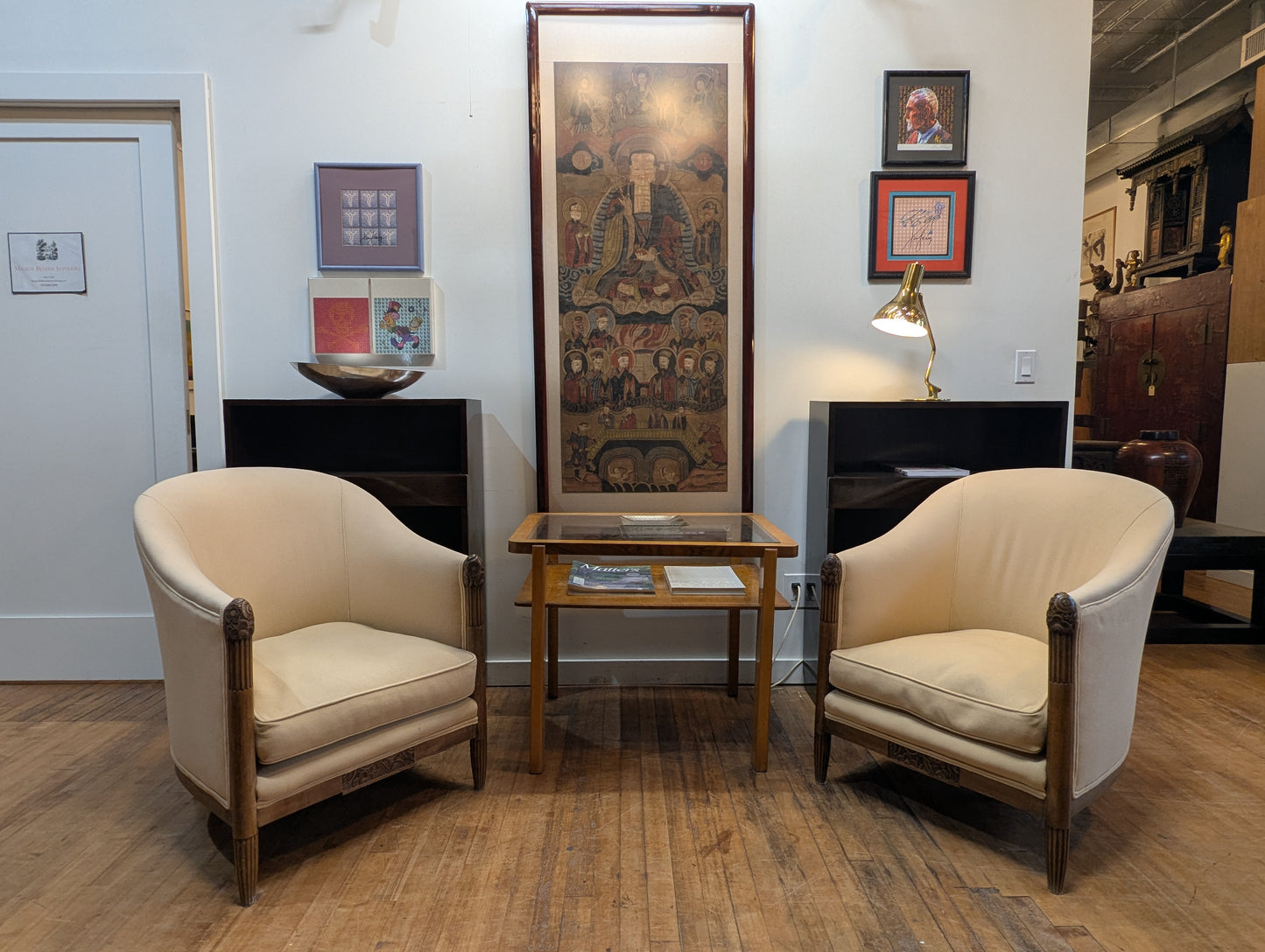 French Art Deco Tub Club Chairs