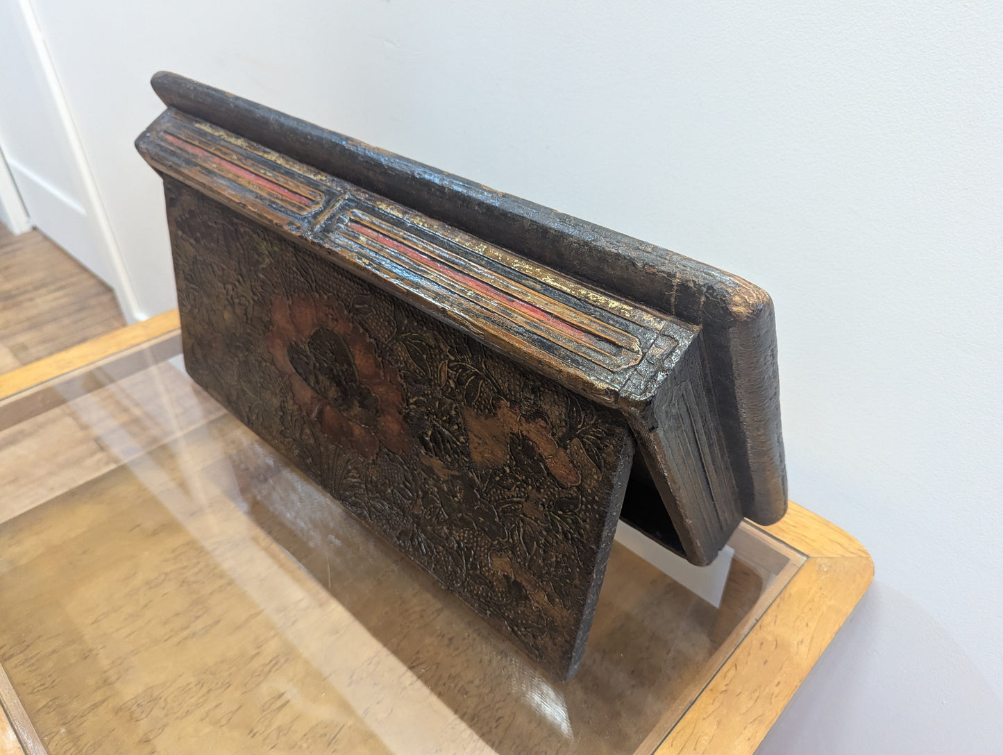 Antique Tibetan Folding Table Tepchog