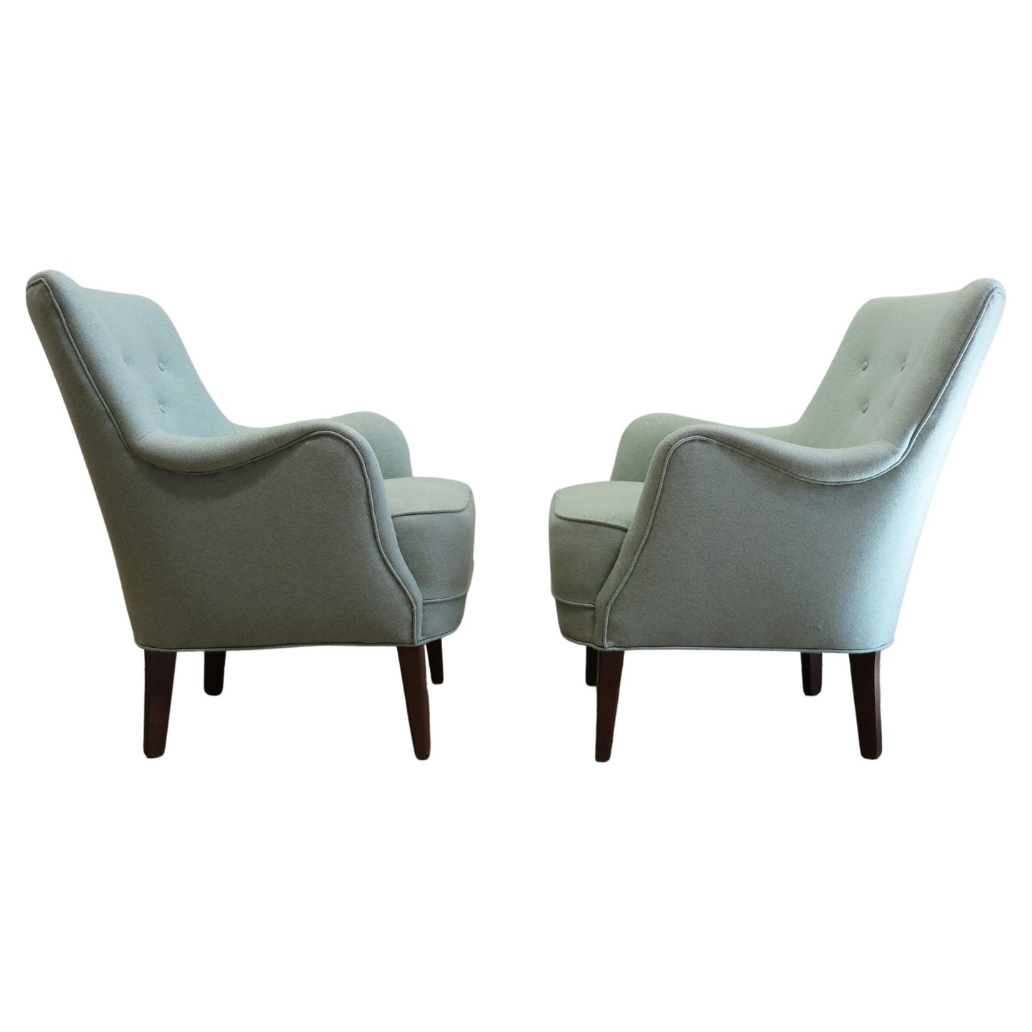 Peter Hvidt & Orla Mölgaard Nielsen Lounge Chairs model 1748