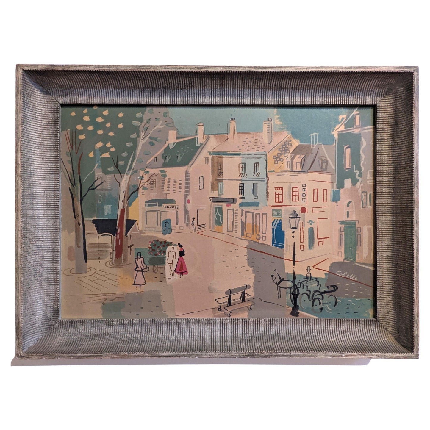 Charles Cobelle Painting on Board