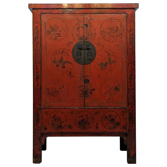 Chinese Antique Wedding Cabinet