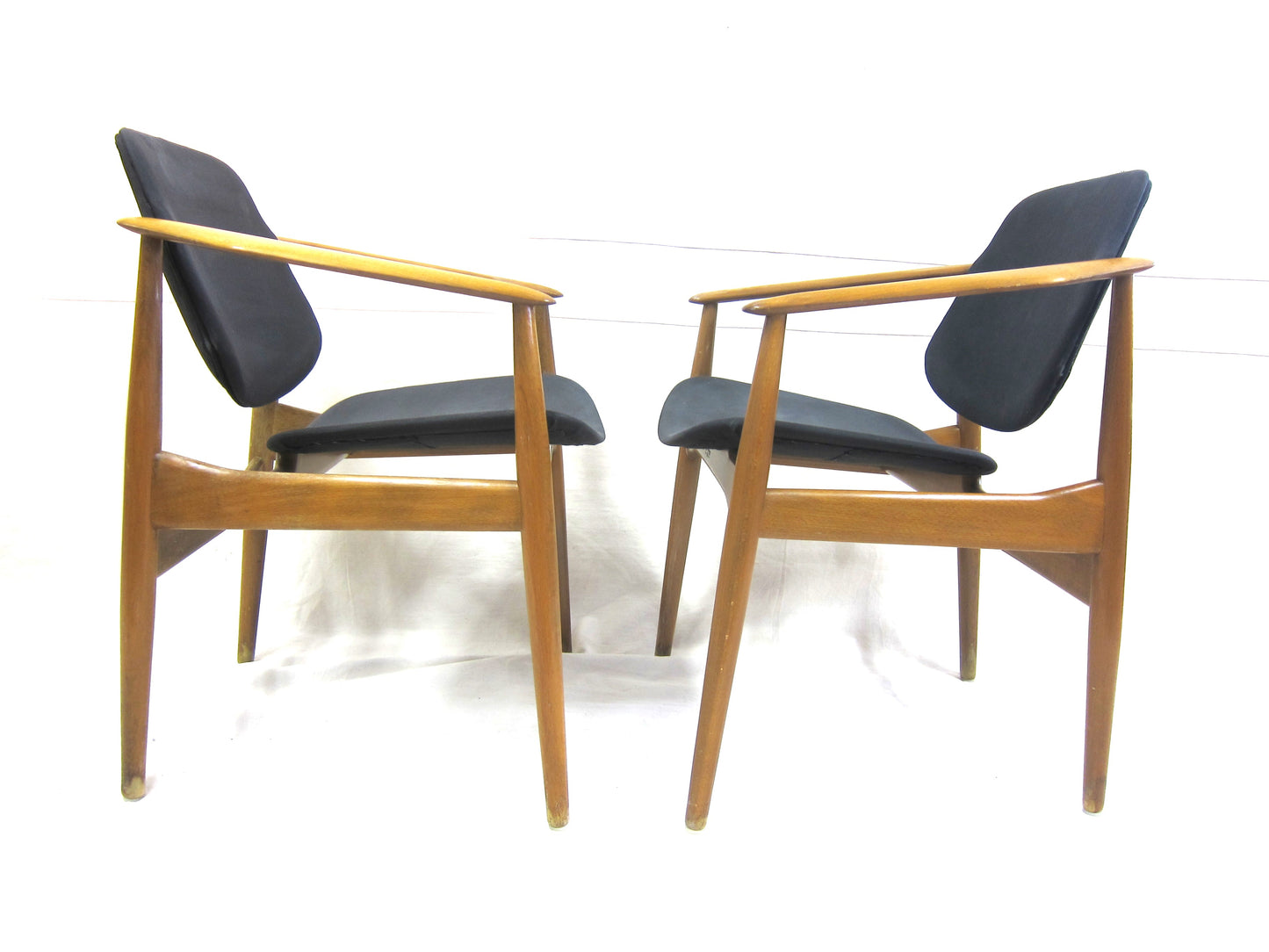 Arne Vodder Armchairs for France & Daverkosen