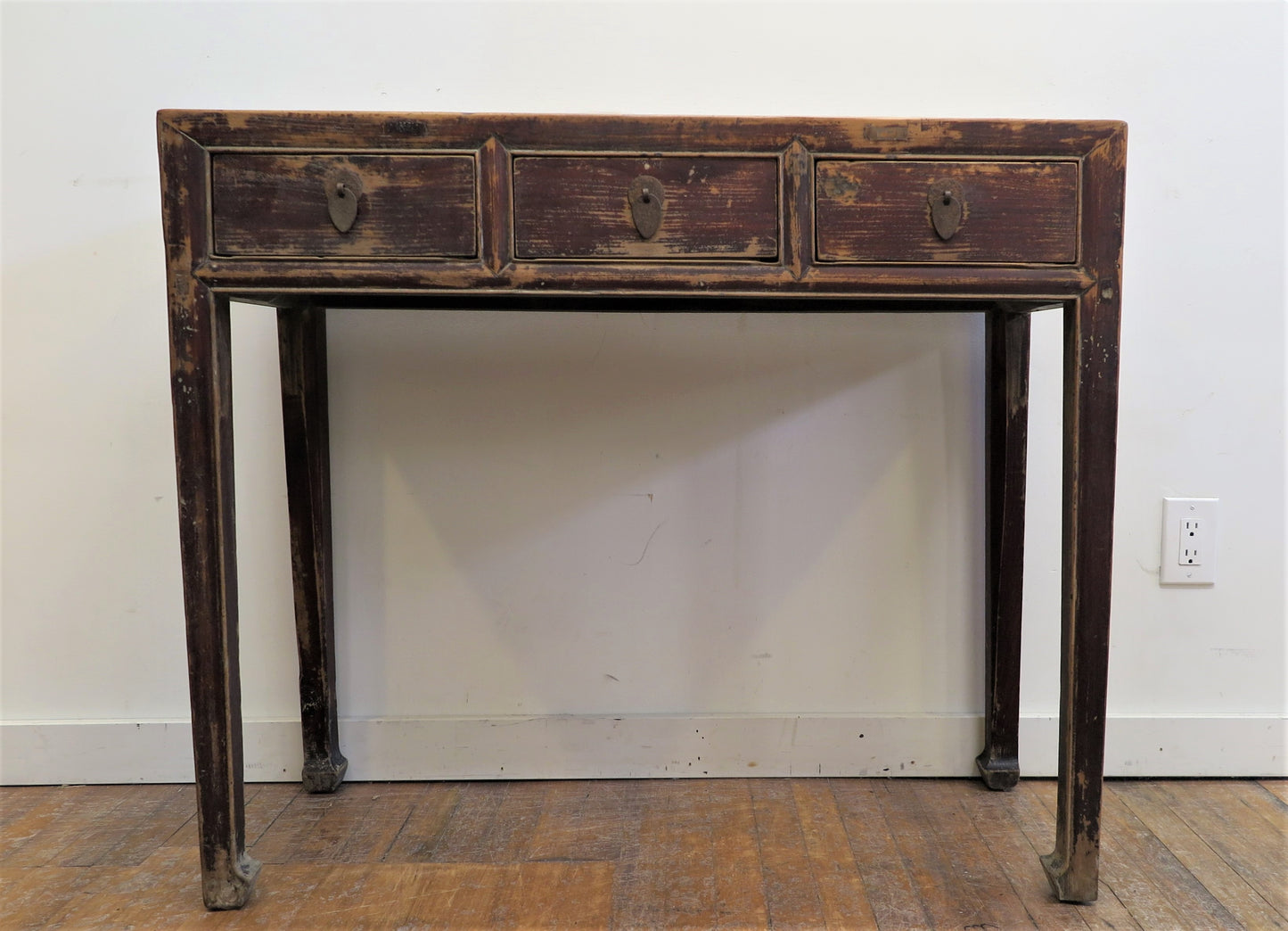 19th Century Rustic Chinese Console Table