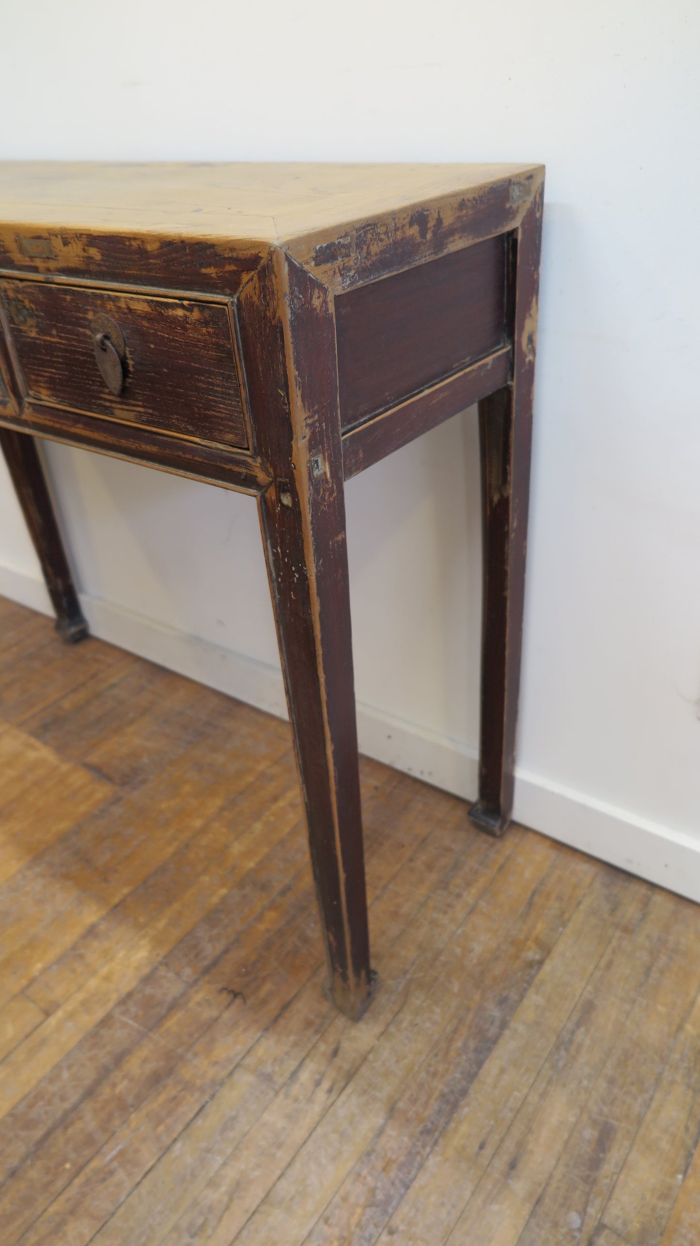 19th Century Rustic Chinese Console Table