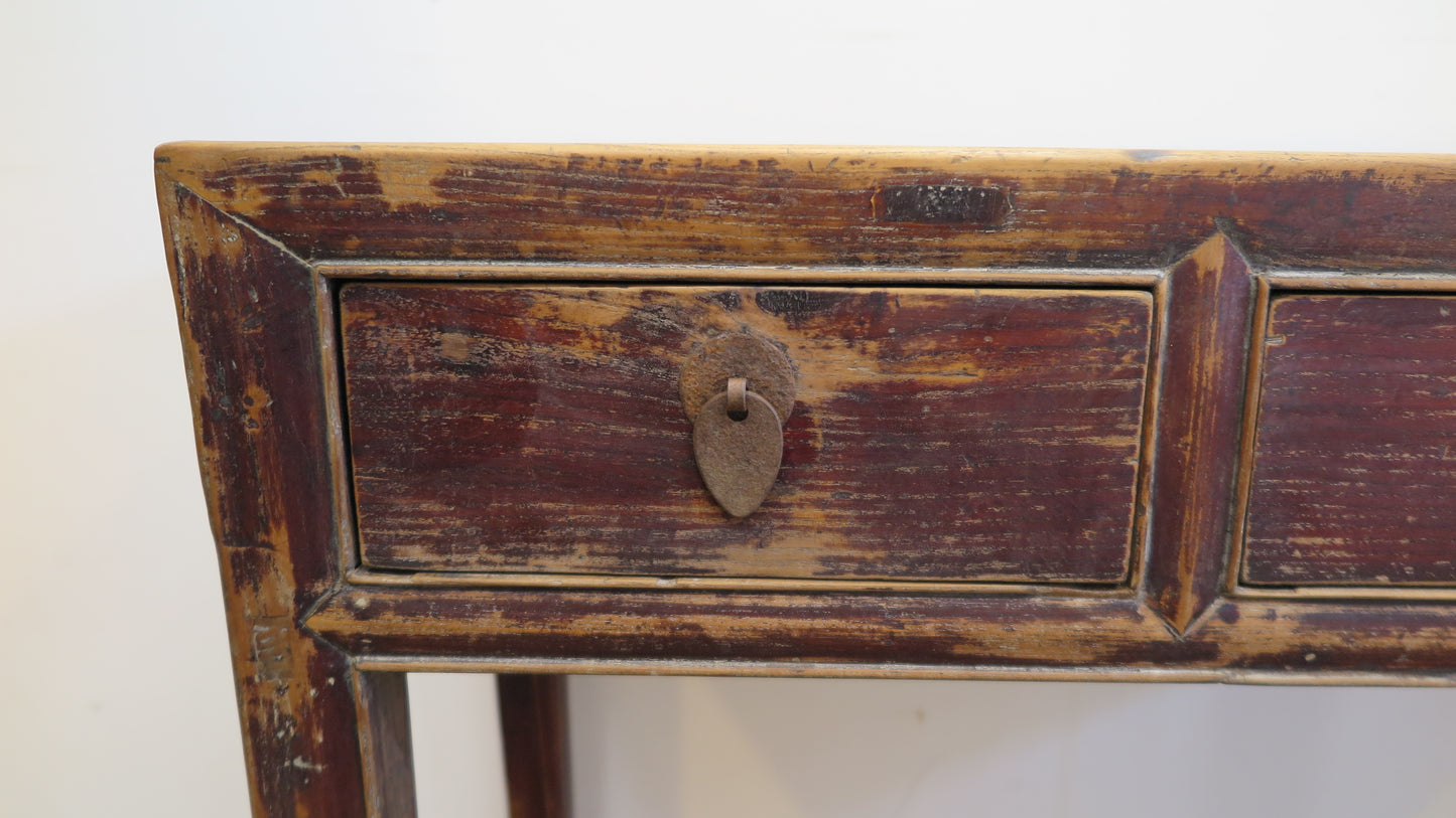 19th Century Rustic Chinese Console Table