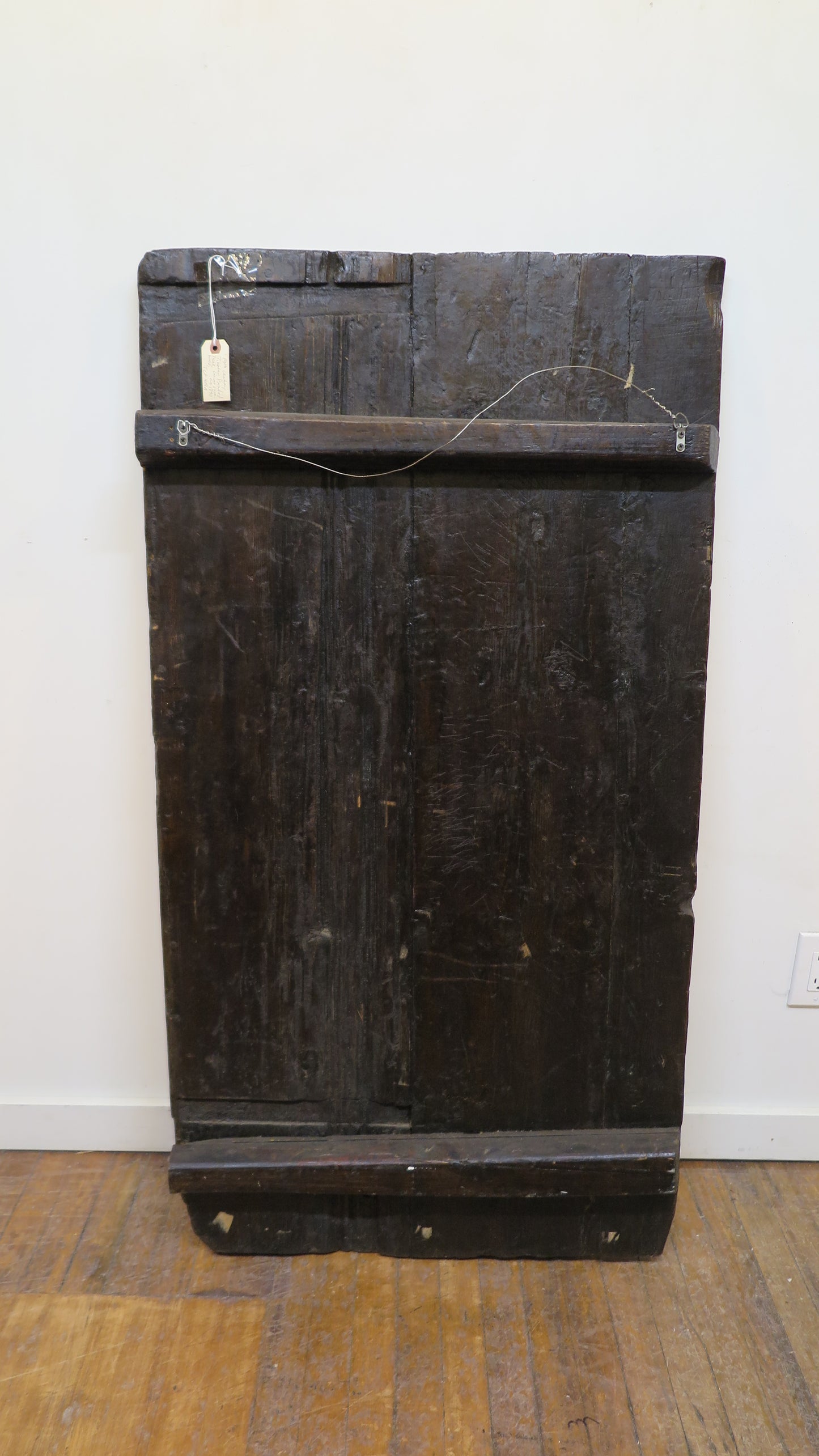 Antique Tibetan Painted Tibetan Door