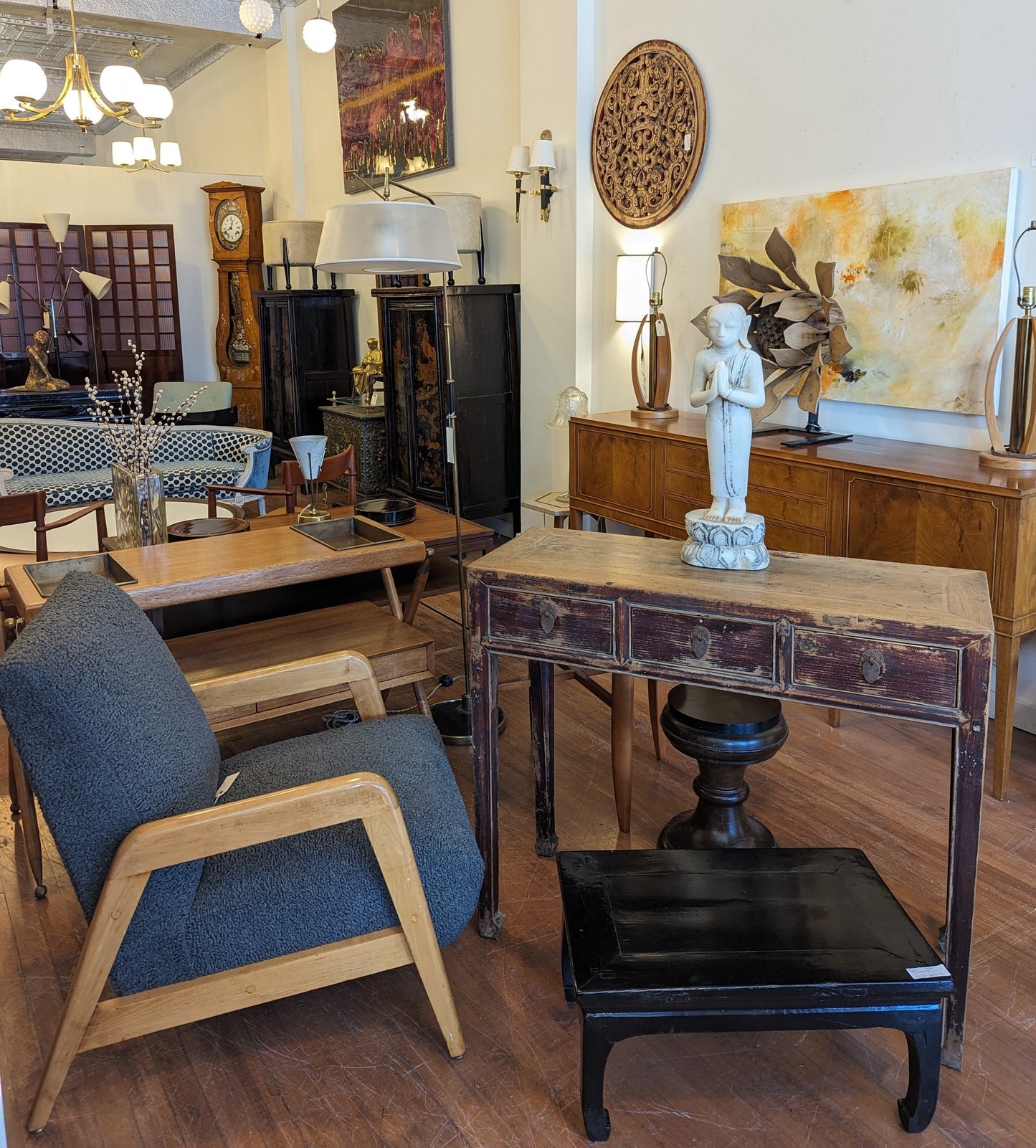 19th Century Rustic Chinese Console Table