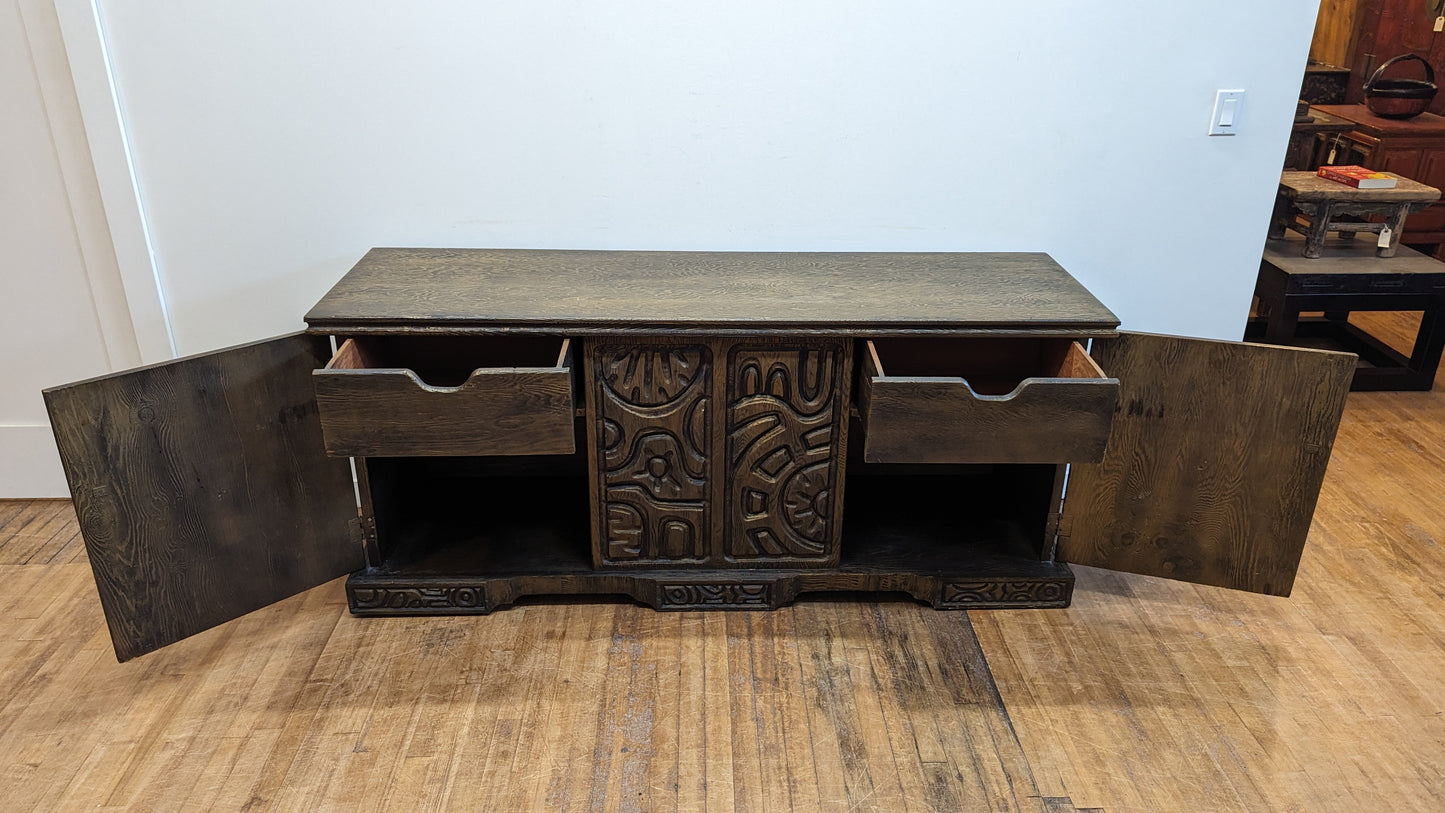 Brutalist Credenza Sideboard William Westenhaver Witco