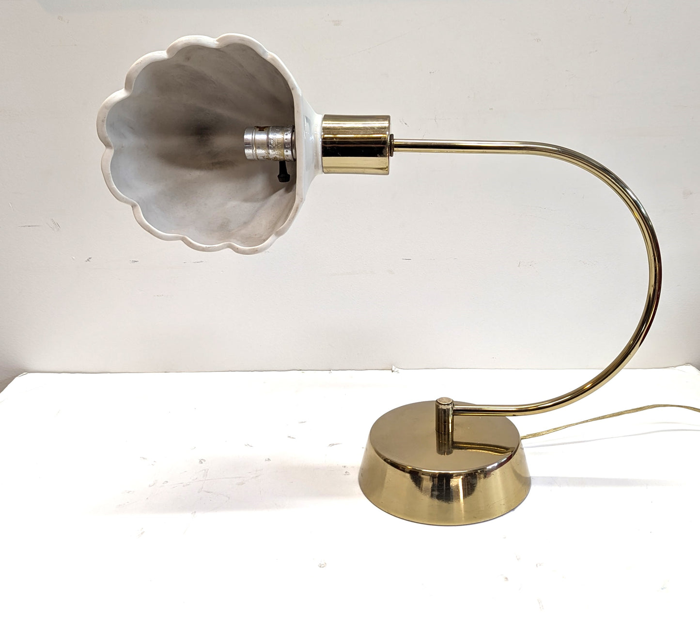 Tommaso Barbi Scallop Shell Table Lamp