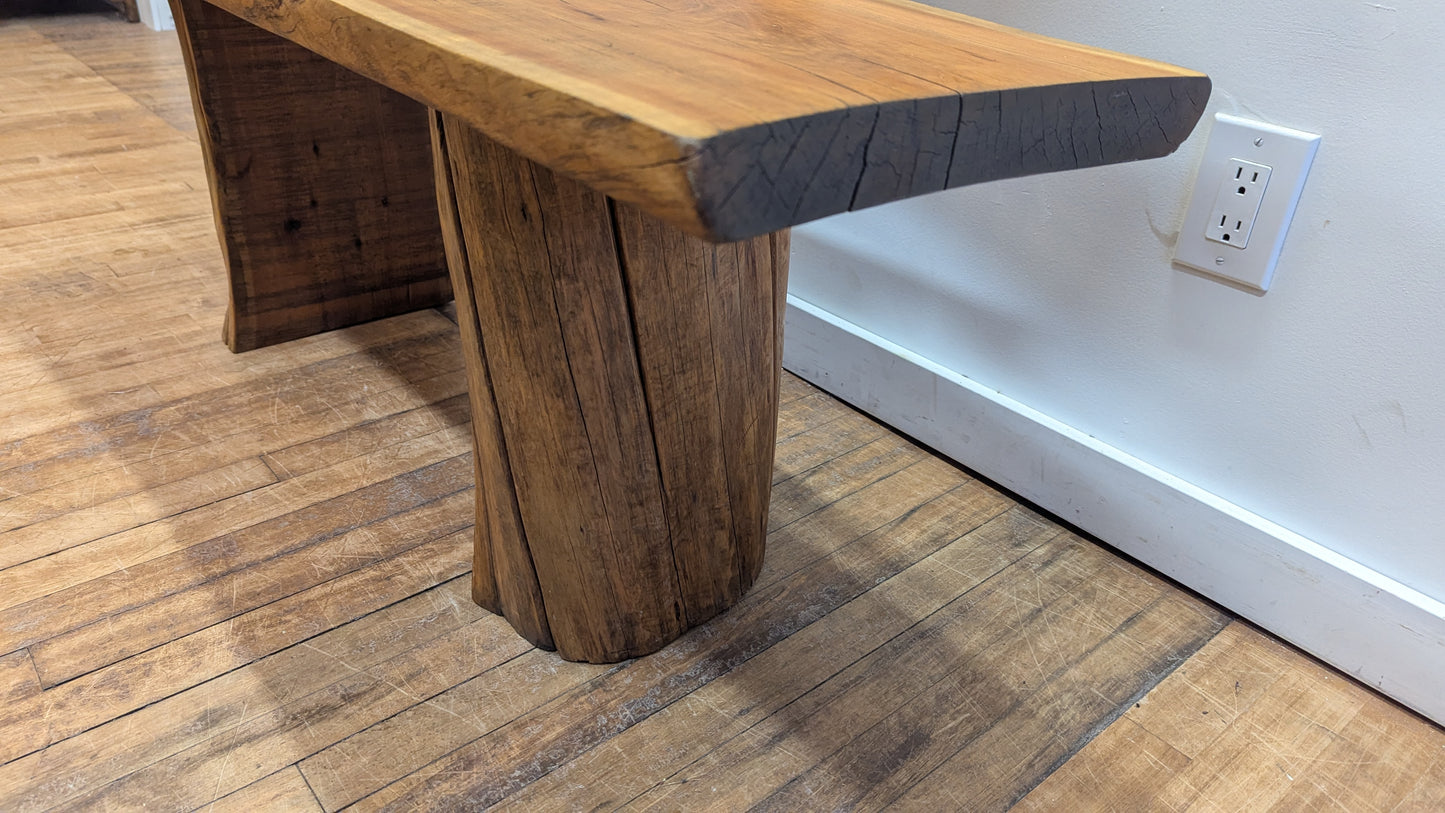 Natural Organic Modern Bench