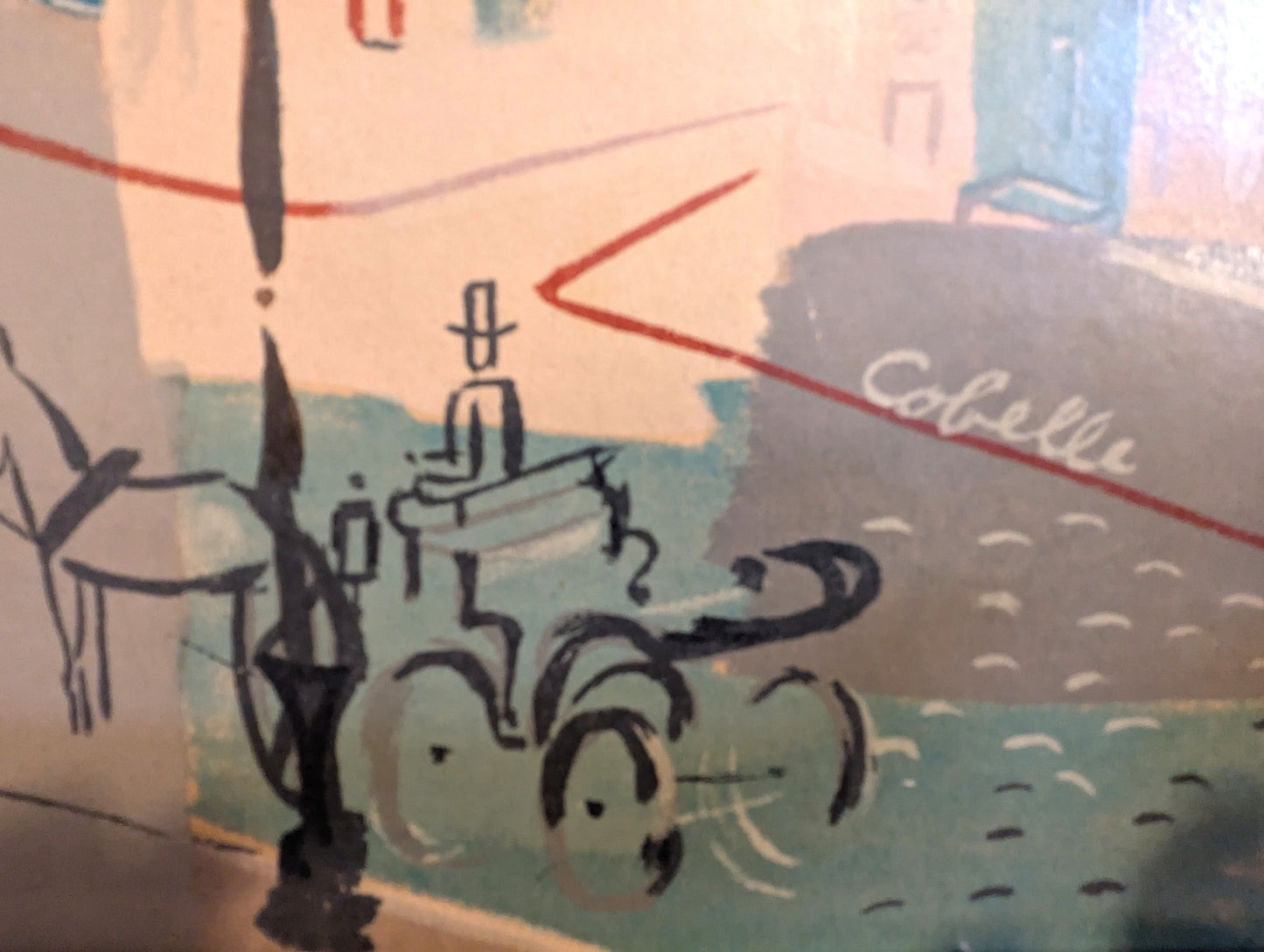 Charles Cobelle Painting on Board