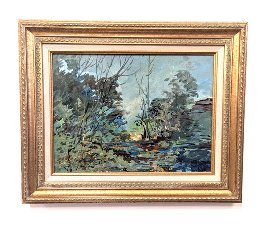 W. Carl Burger Painting "Woodlands"