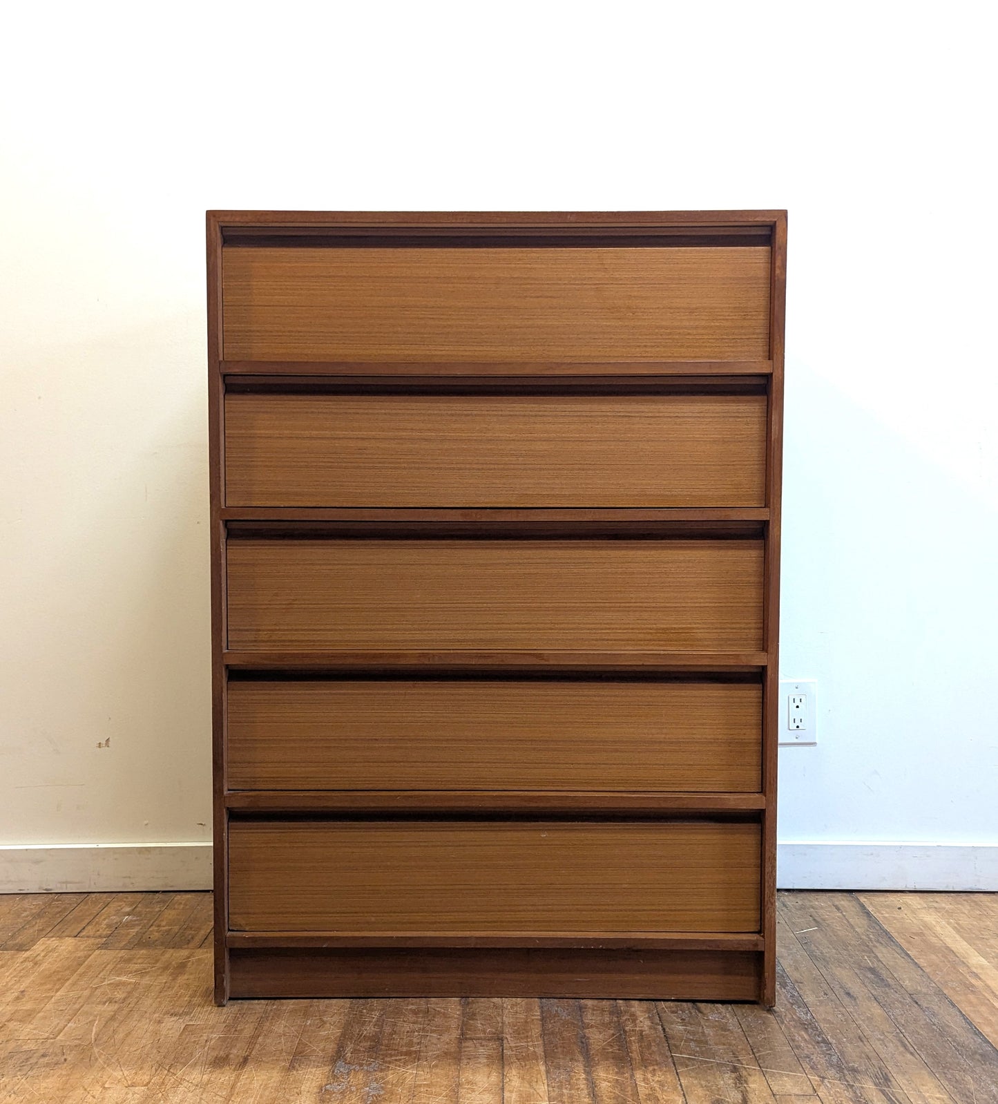 Danish Mid Century Modern Teak Dresser
