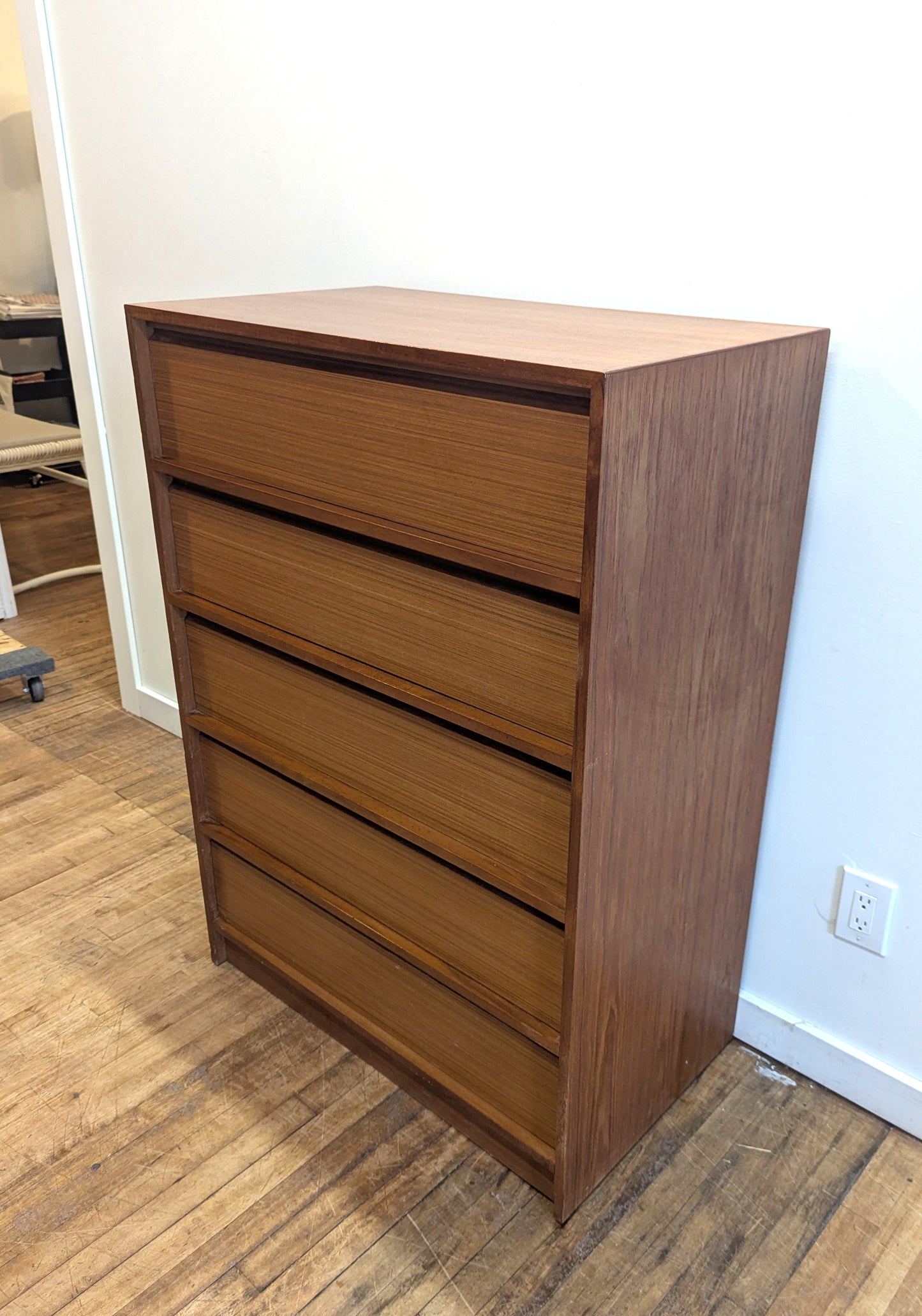 Danish Mid Century Modern Teak Dresser