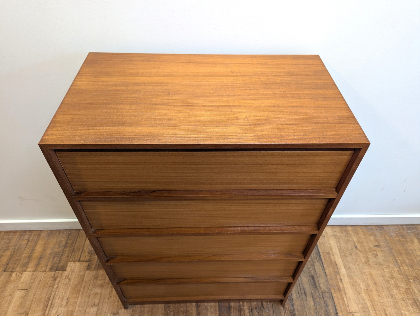 Danish Mid Century Modern Teak Dresser