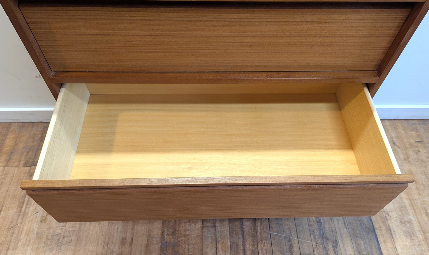 Danish Mid Century Modern Teak Dresser