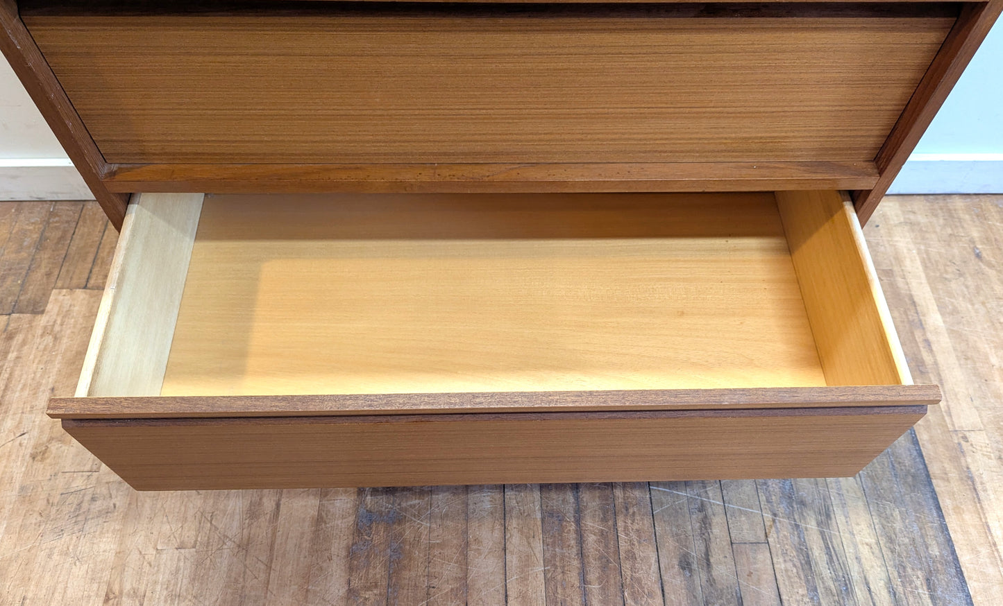Danish Mid Century Modern Teak Dresser