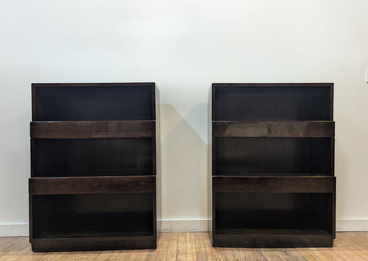 Pair Dunbar Stepped Bookcases Edward Wormely