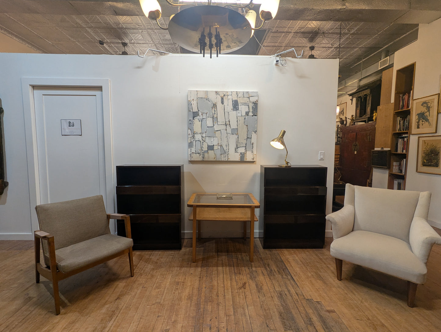 Pair Dunbar Stepped Bookcases Edward Wormely