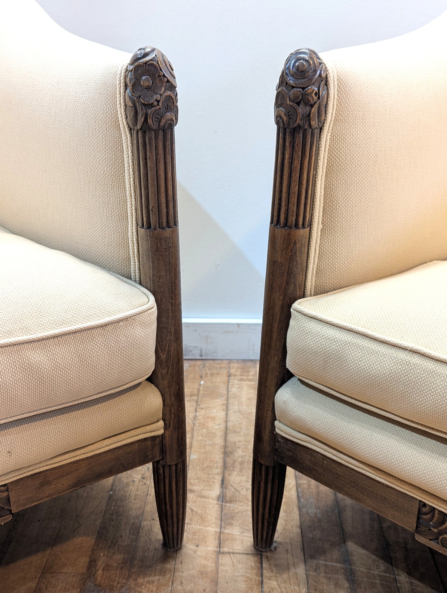 French Art Deco Tub Club Chairs