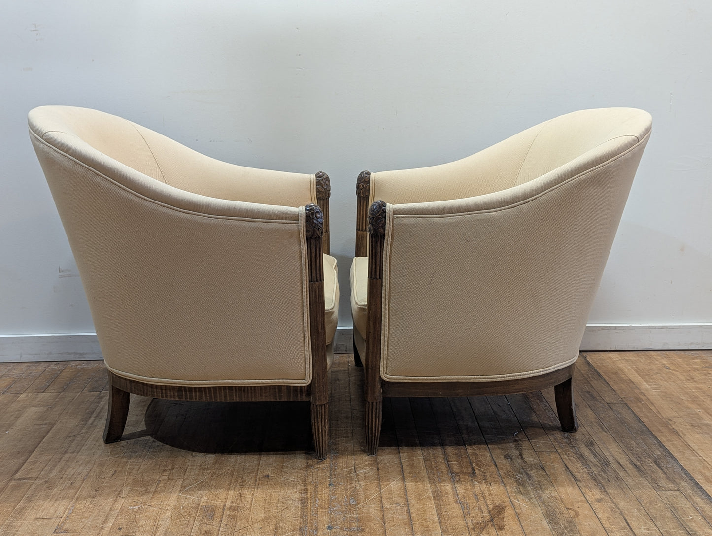 French Art Deco Tub Club Chairs